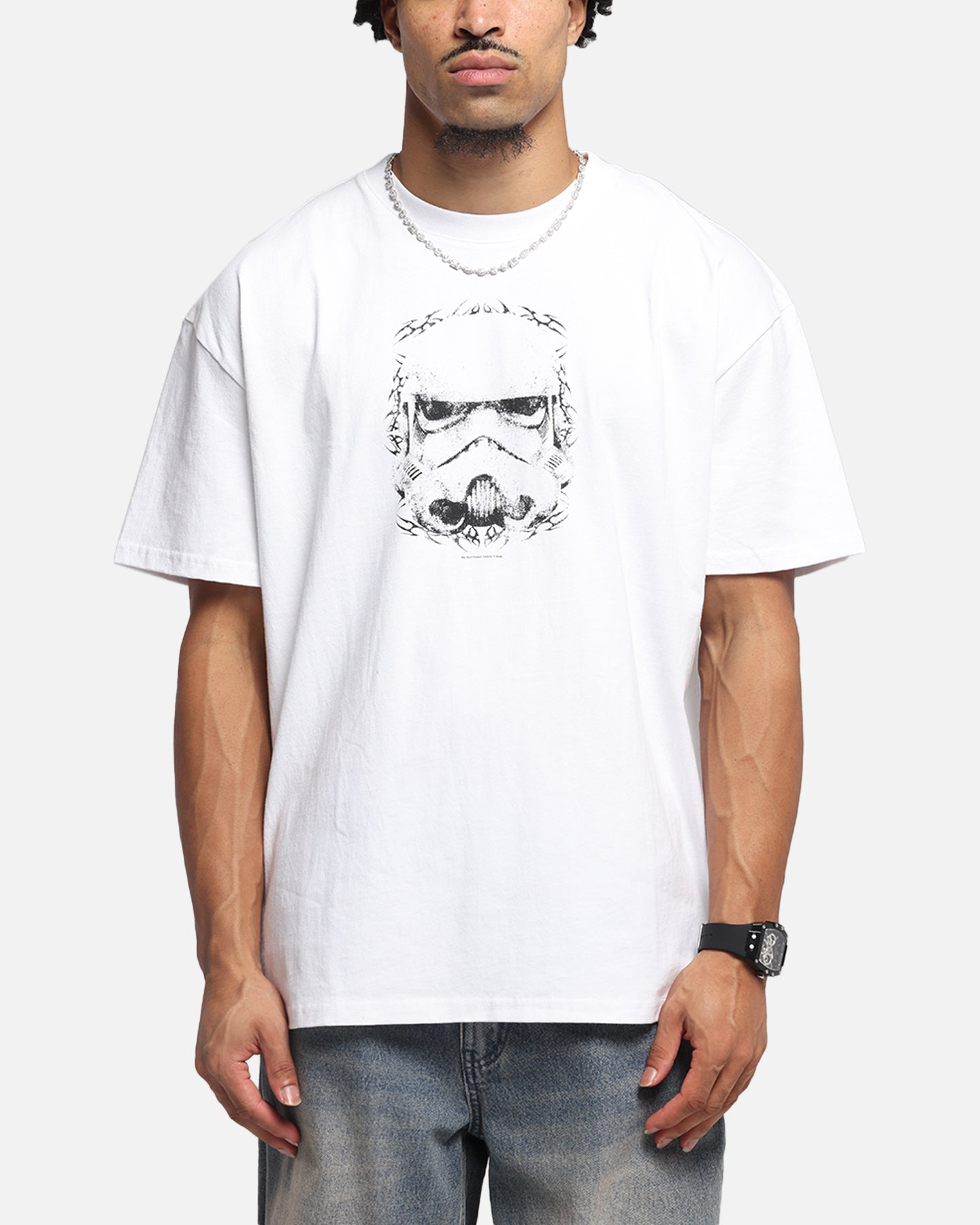 73Studio Star Wars Join The Empire Vintage T-Shirt White