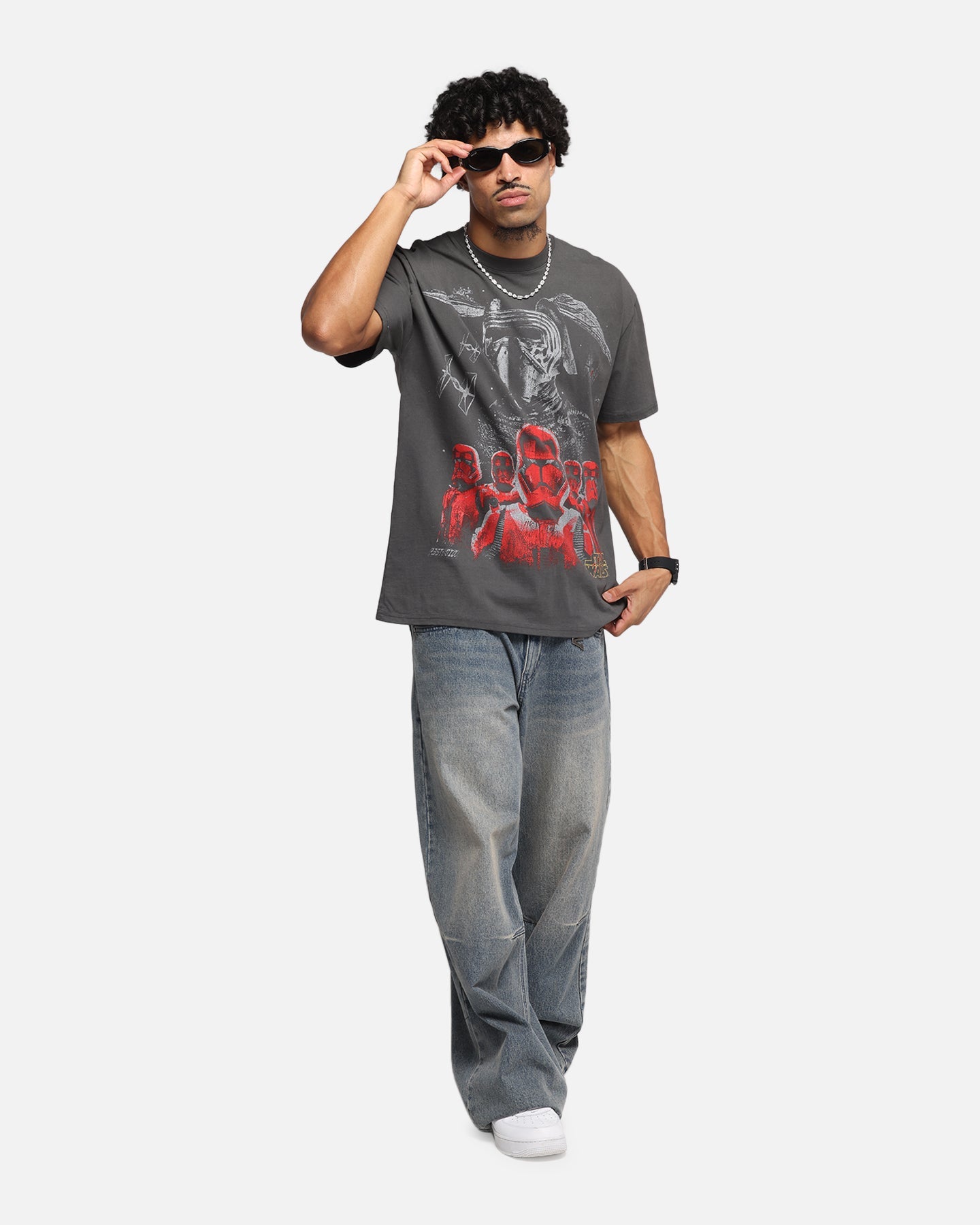 73Studio Star Wars Order 66 Vintage T-Shirt Black Wash