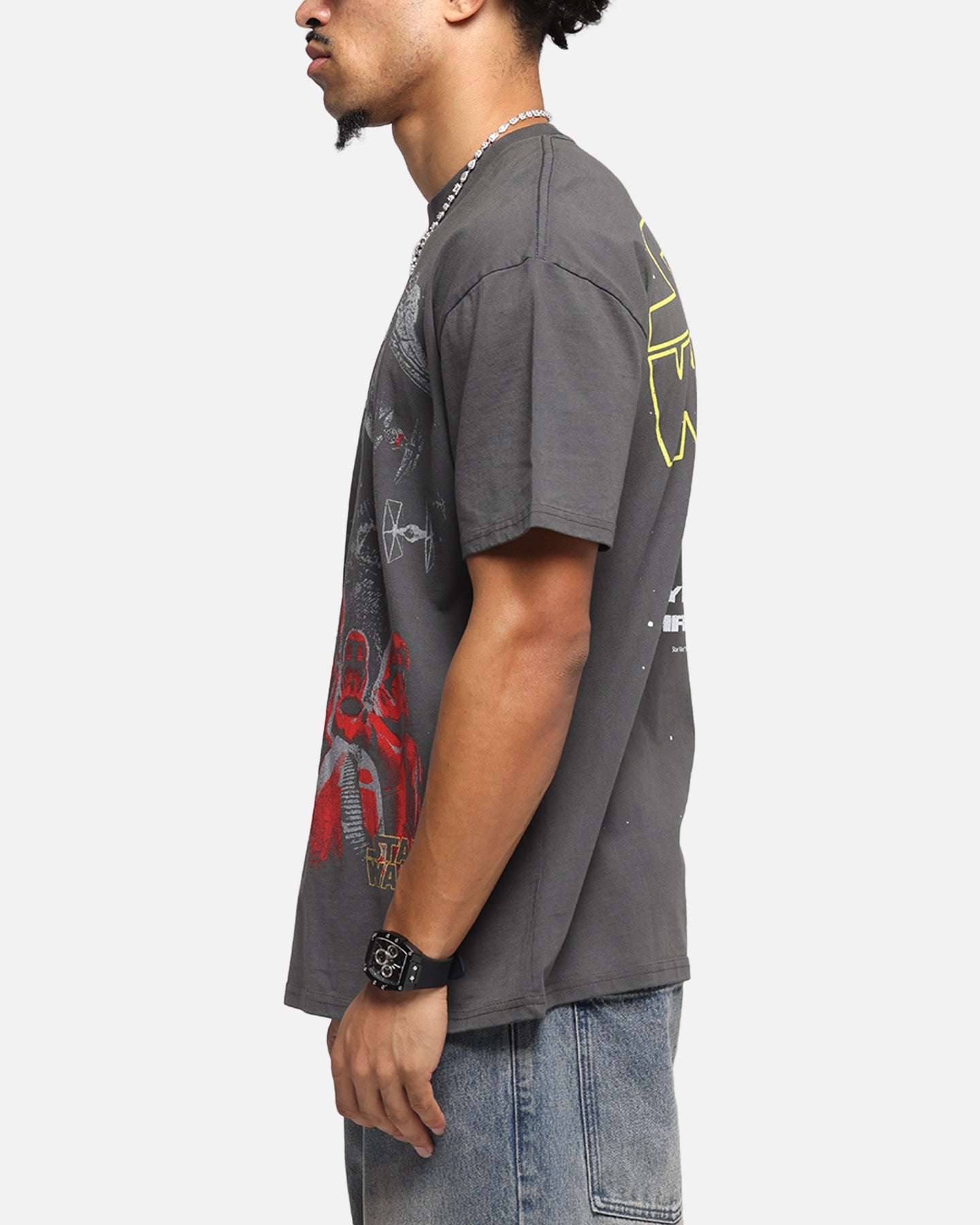 73Studio Star Wars Order 66 Vintage T-Shirt Black Wash