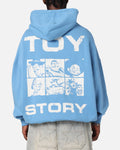 73Studio Disney Pixar Toy Story Coming Soon Premium Hoodie Washed Blue