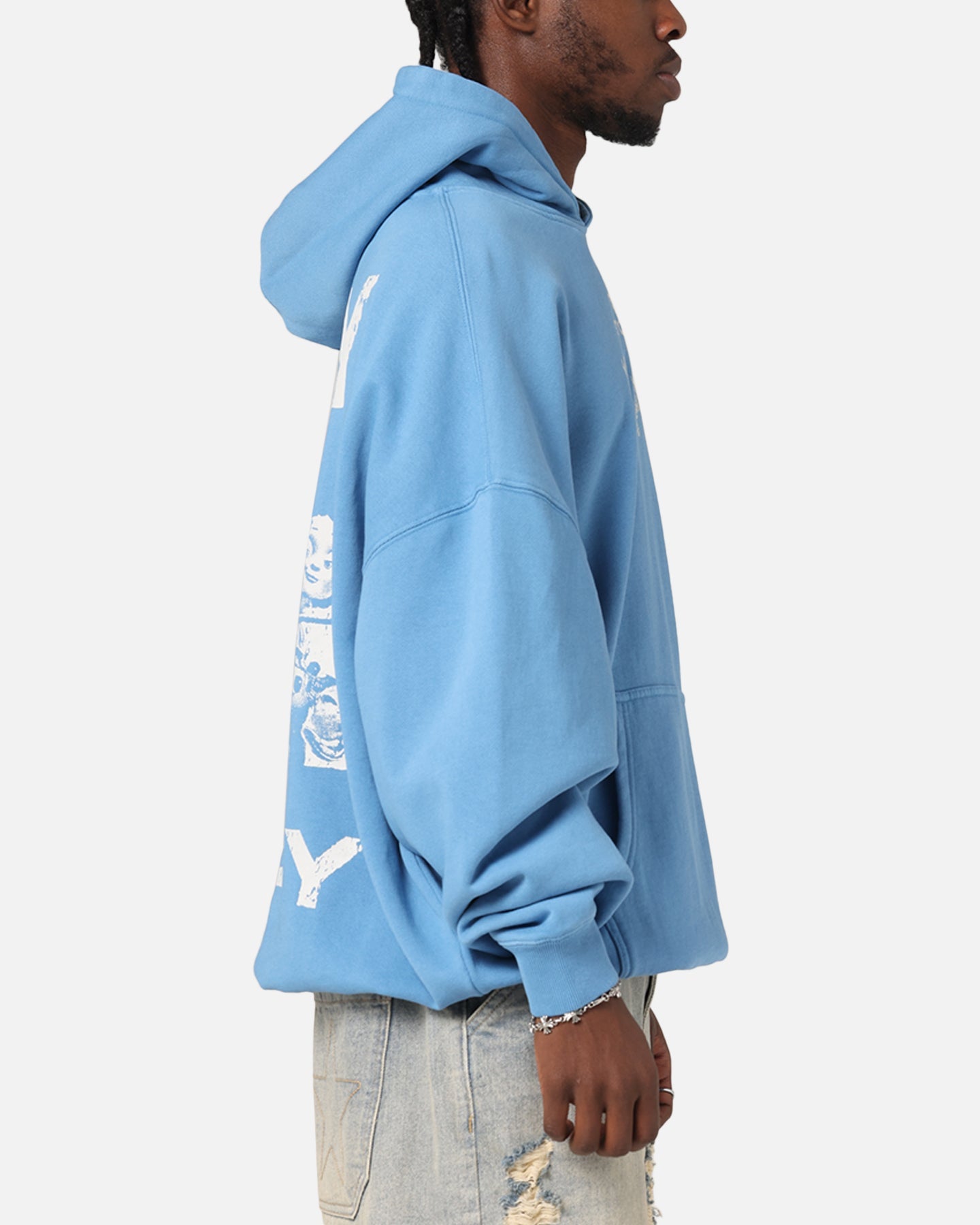 73Studio Disney Pixar Toy Story Coming Soon Premium Hoodie Washed Blue