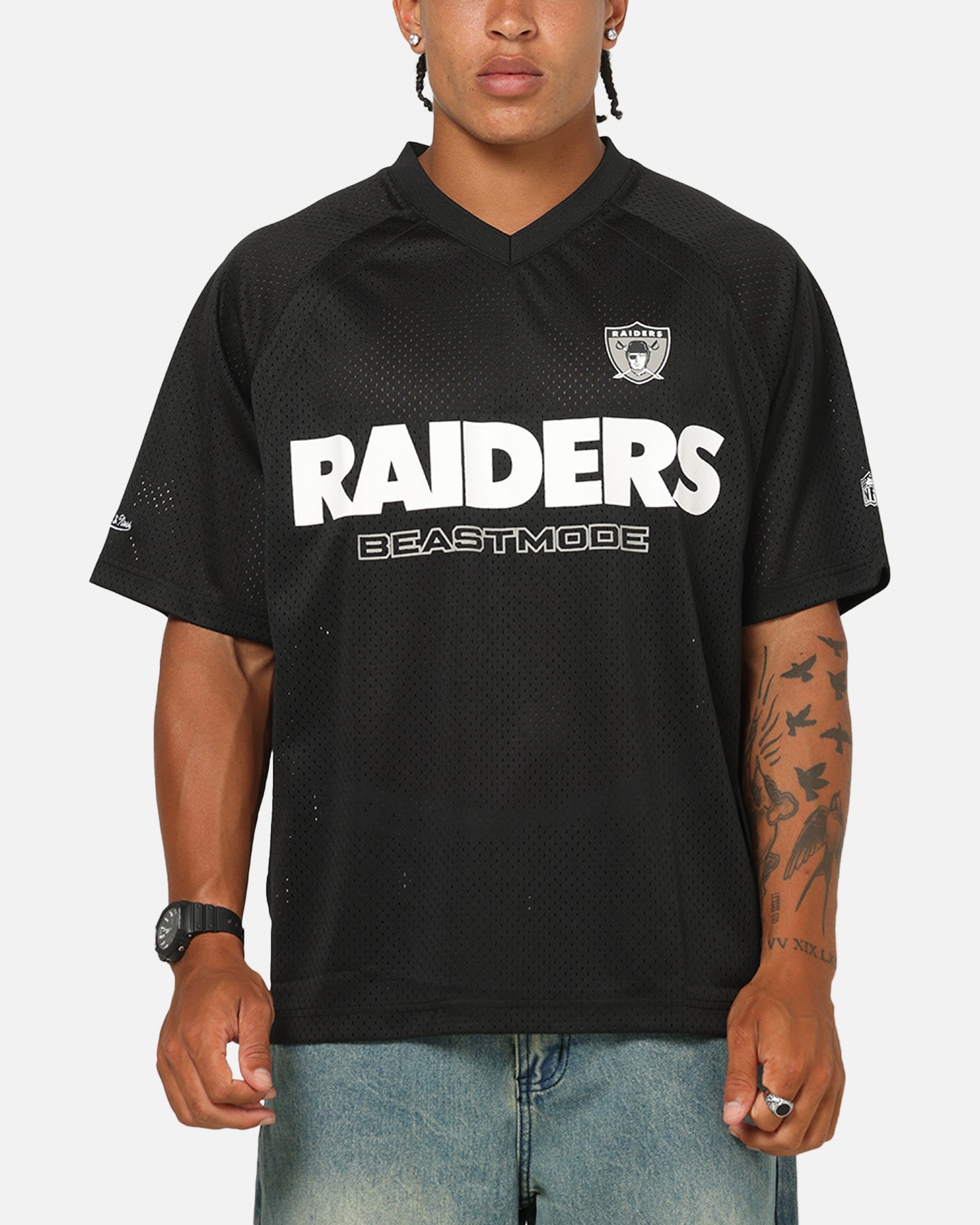 Mitchell & Ness Las Vegas Raiders Beastmode Jersey Black