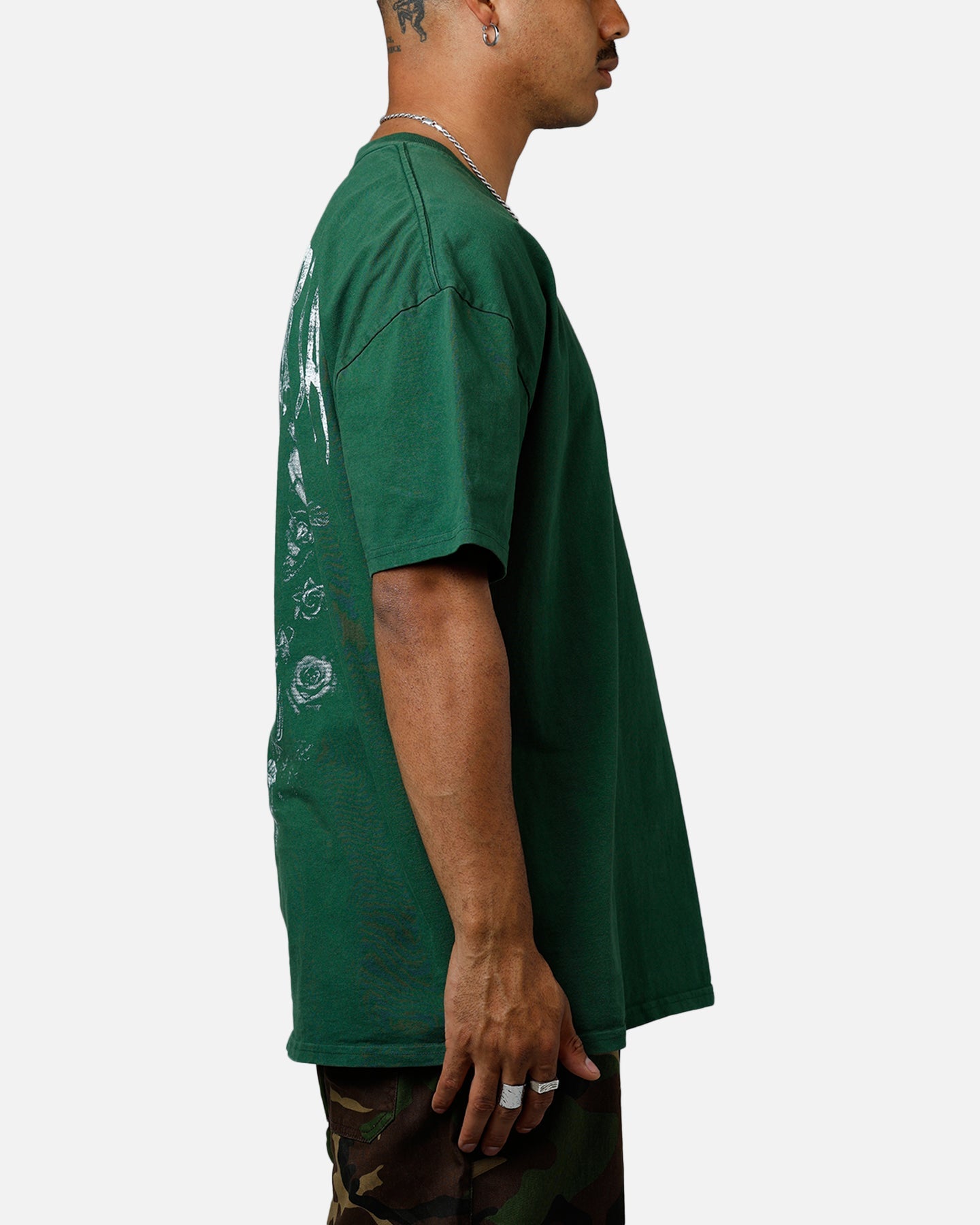 Saint Morta Heartbreak Boxy T-Shirt Green