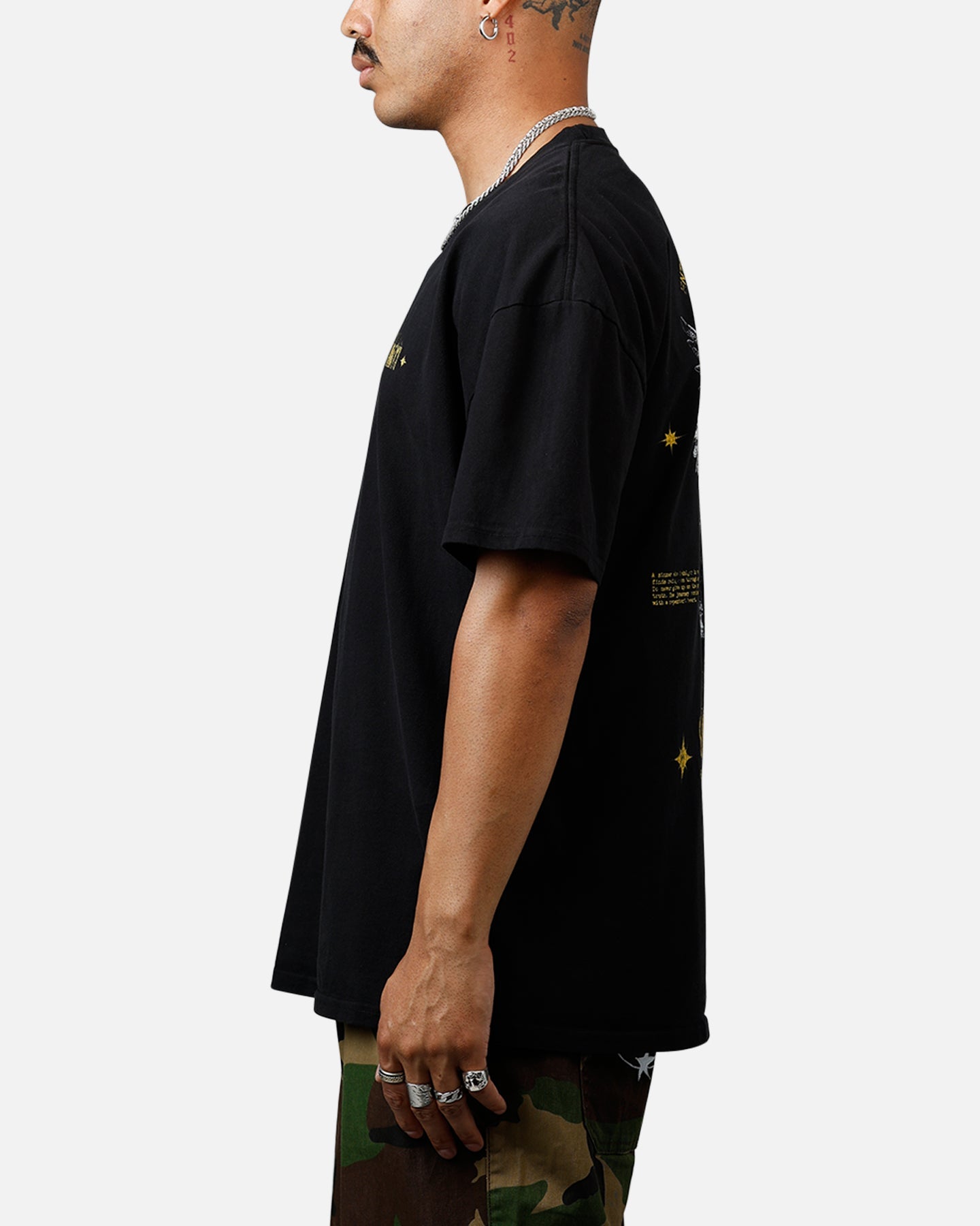 Saint Morta Realm Of Return Boxy T-Shirt Black