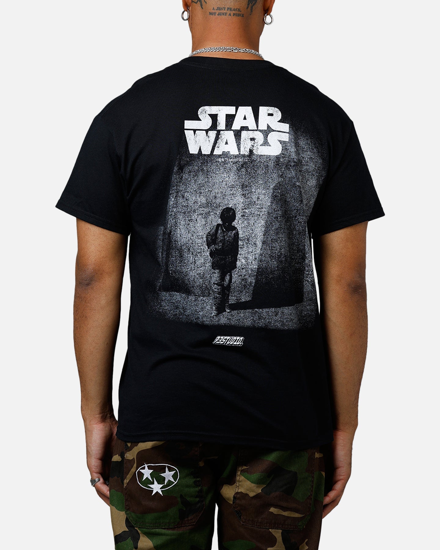 73Studio Star Wars Anakin The Boy Vintage T-Shirt Black