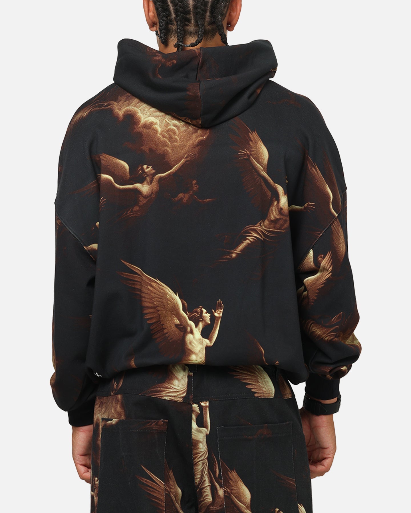 Saint Morta Ritual Rapture Hoodie Black/Orange