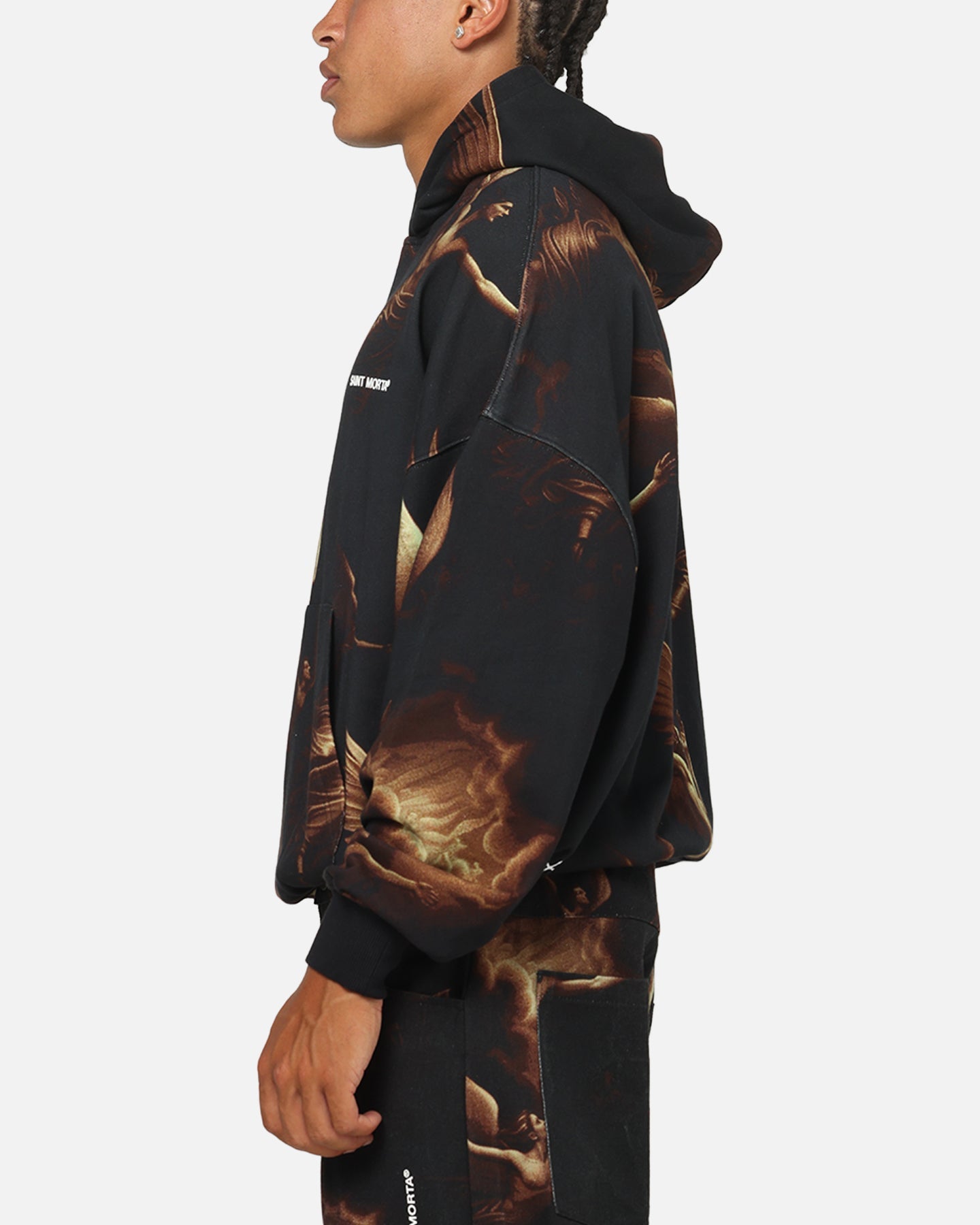 Saint Morta Ritual Rapture Hoodie Black/Orange