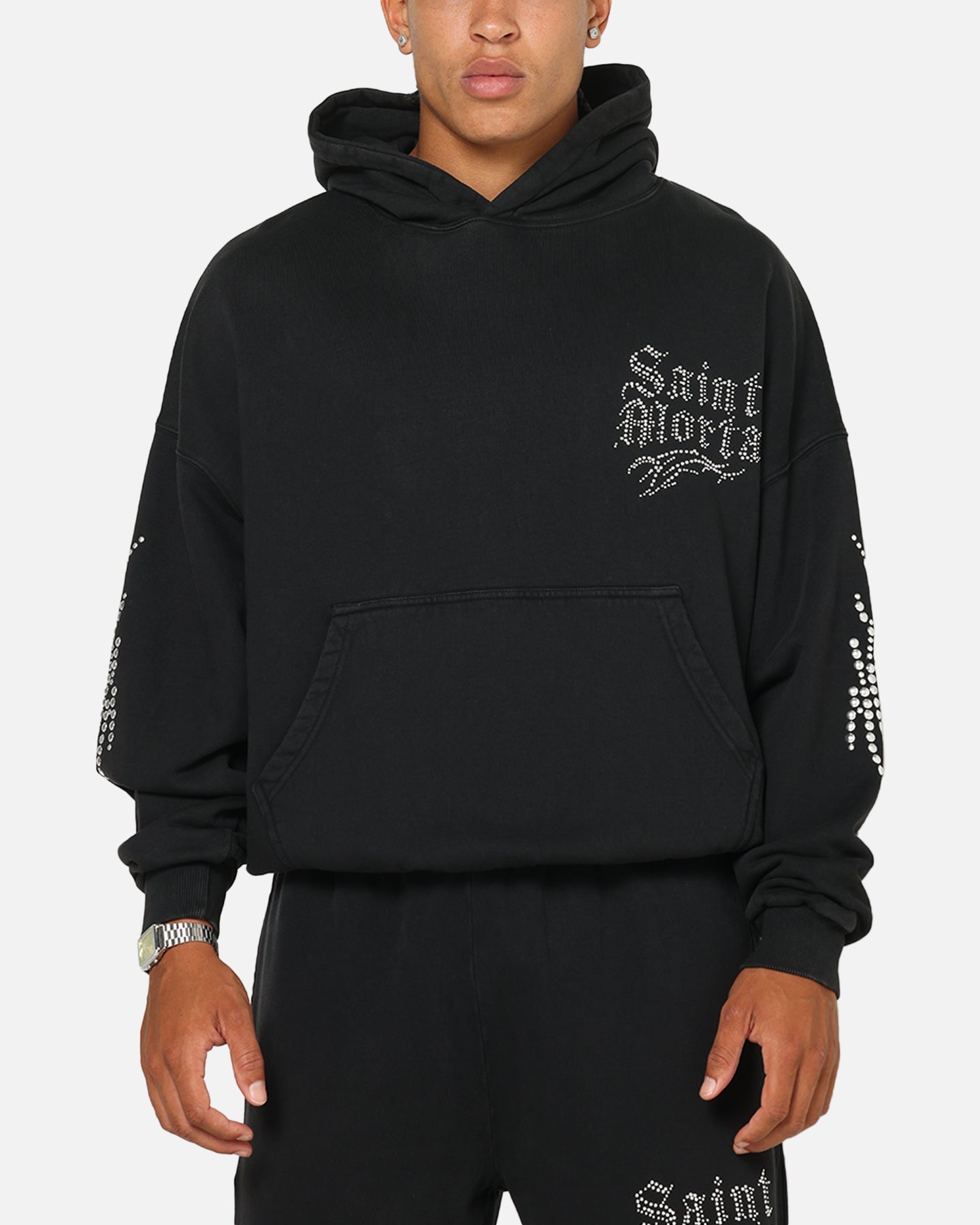 Saint Morta Sanctified Hoodie Black