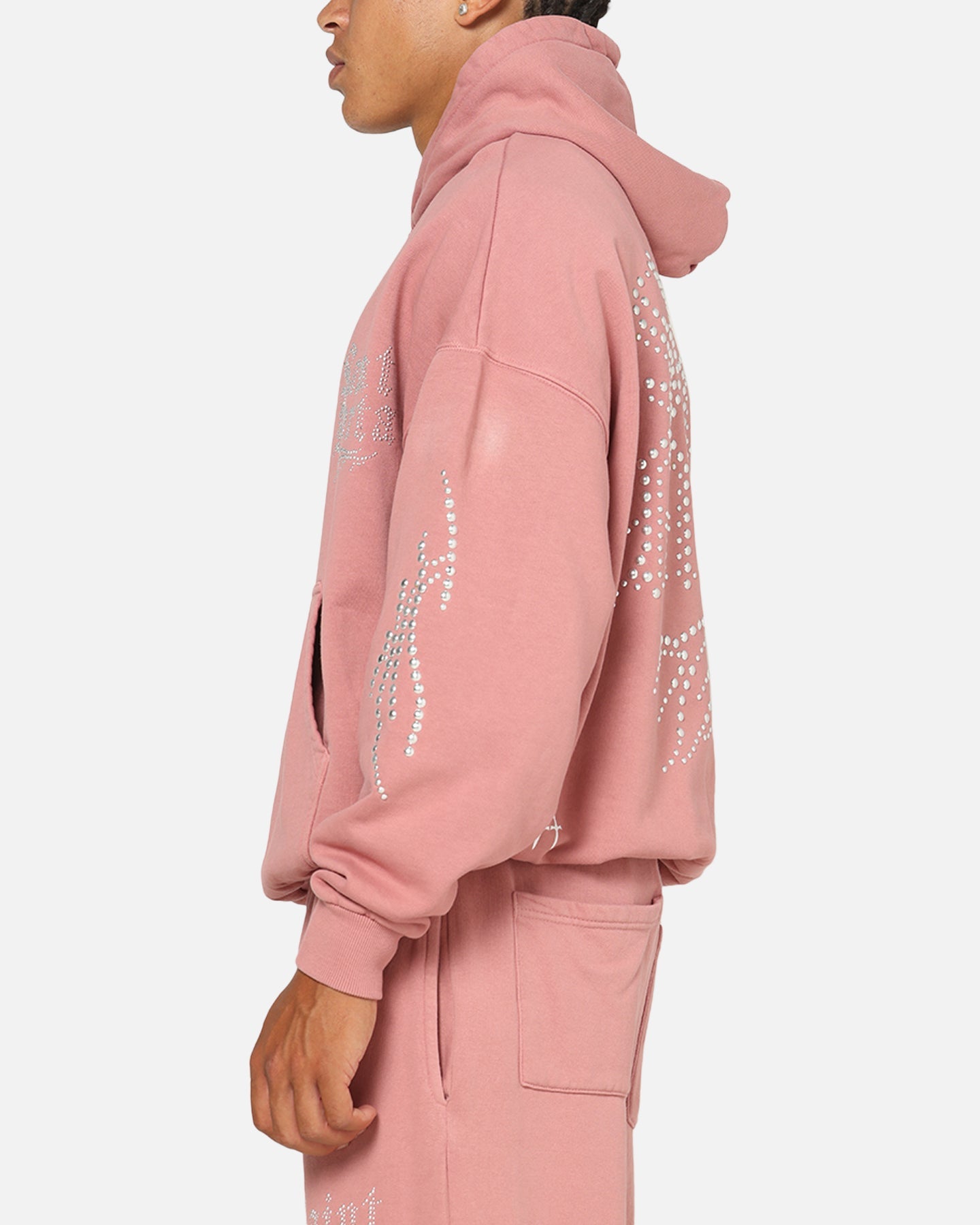 Saint Morta Sanctified Hoodie Dusty Pink