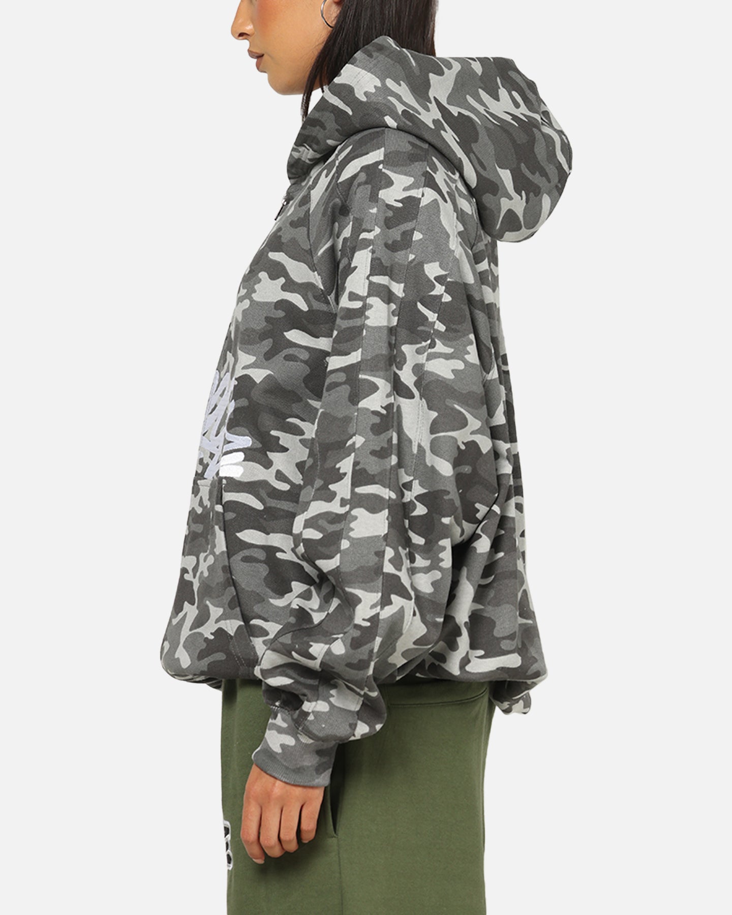 Carre Grit Hoodie Black Camo
