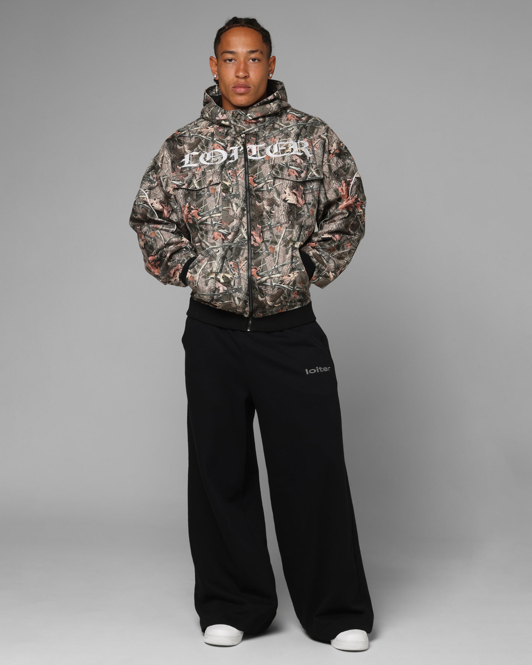 Loiter Fracture Hoodie Real Tree Camo