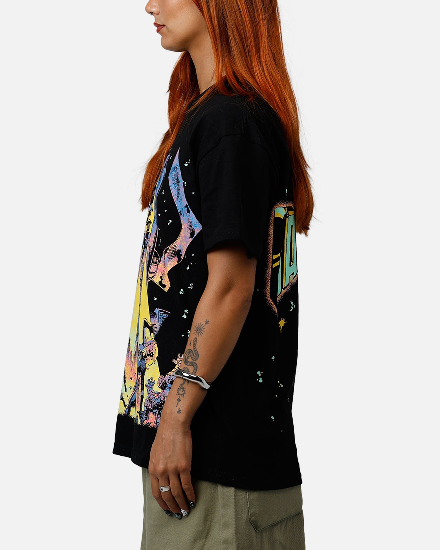 73Studio Marvel Fantastic Four Galactus Vintage T-Shirt Black