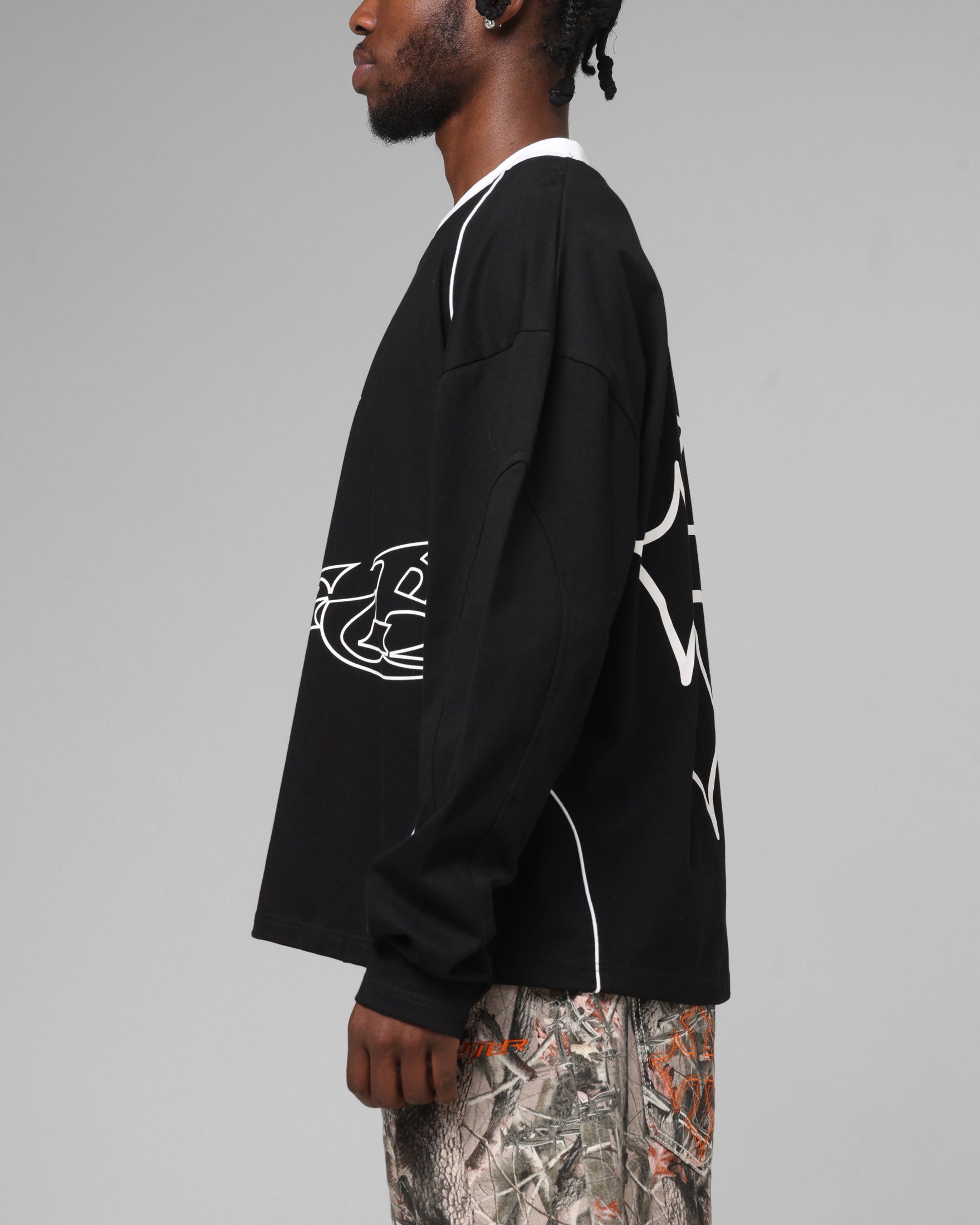 Loiter Imperial Cup Long Sleeve T-Shirt Black