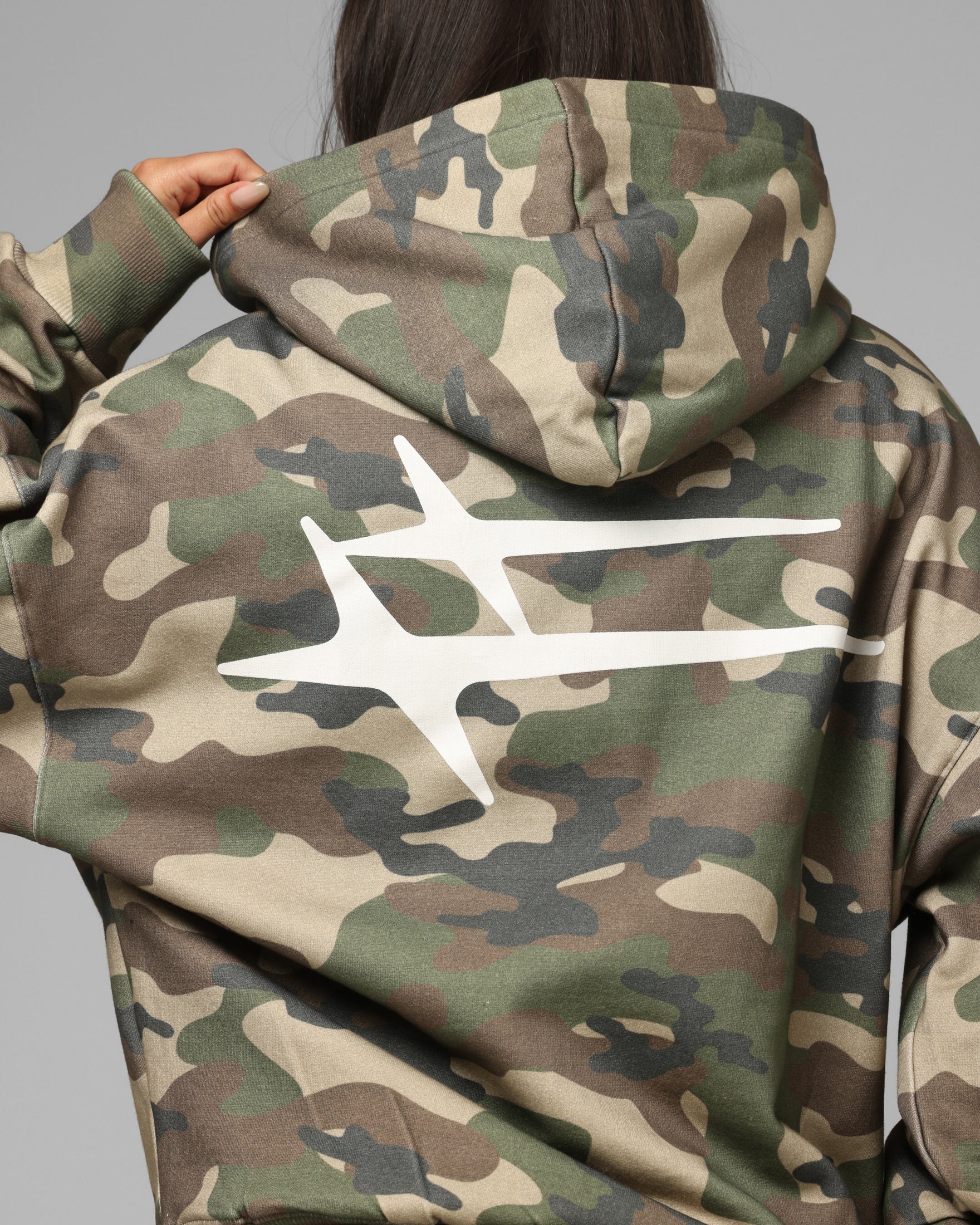 Loiter Ultra Hybrid Zip Hoodie Camo