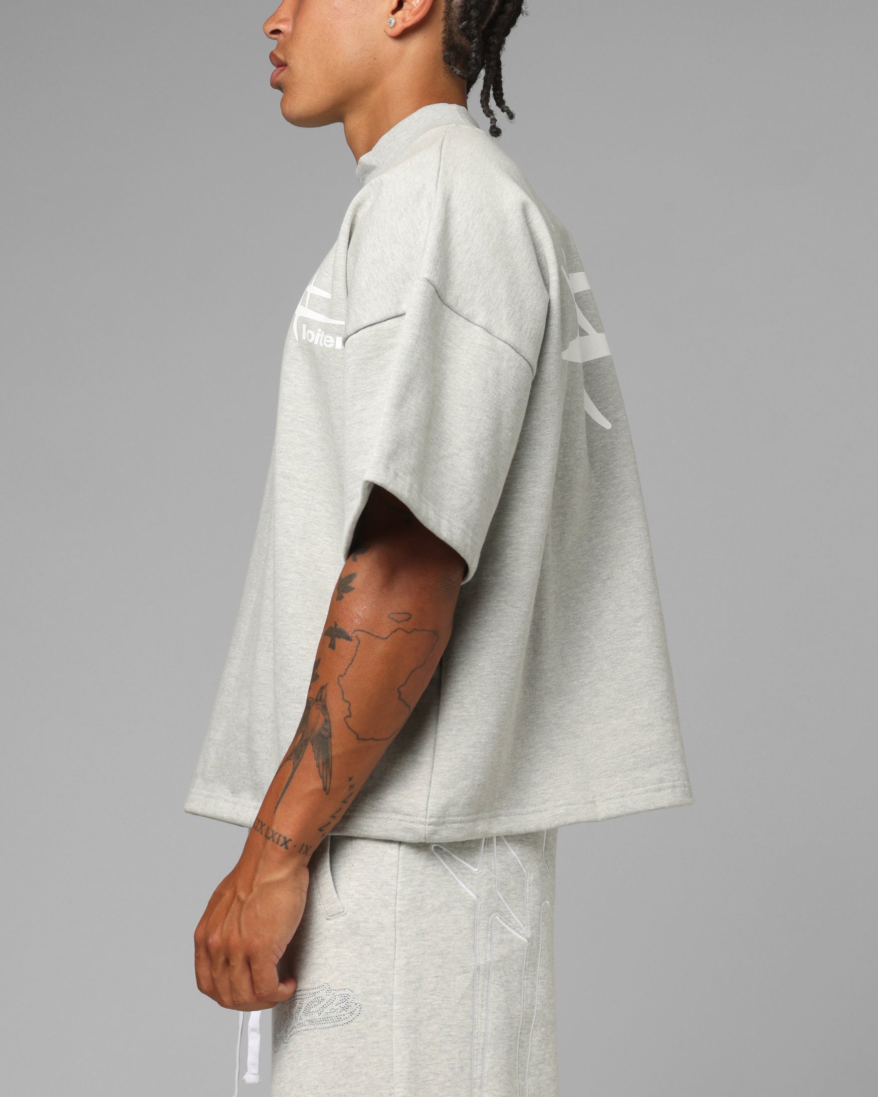 Loiter Ultra Hybrid Premium T-Shirt Grey