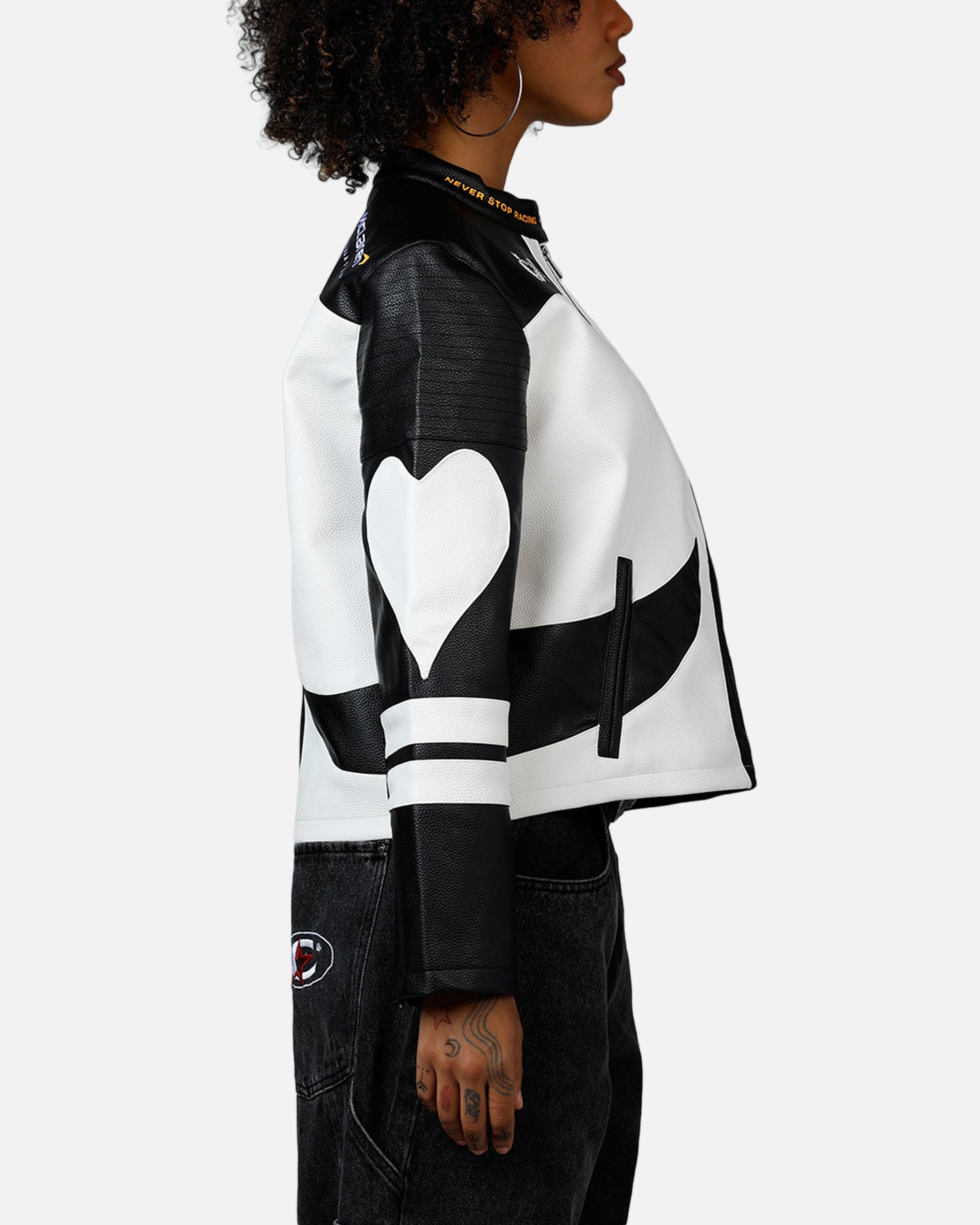 We Are The Wild Collective Women's Mclaren X Culture Kings 2025 Jacket White/Black
