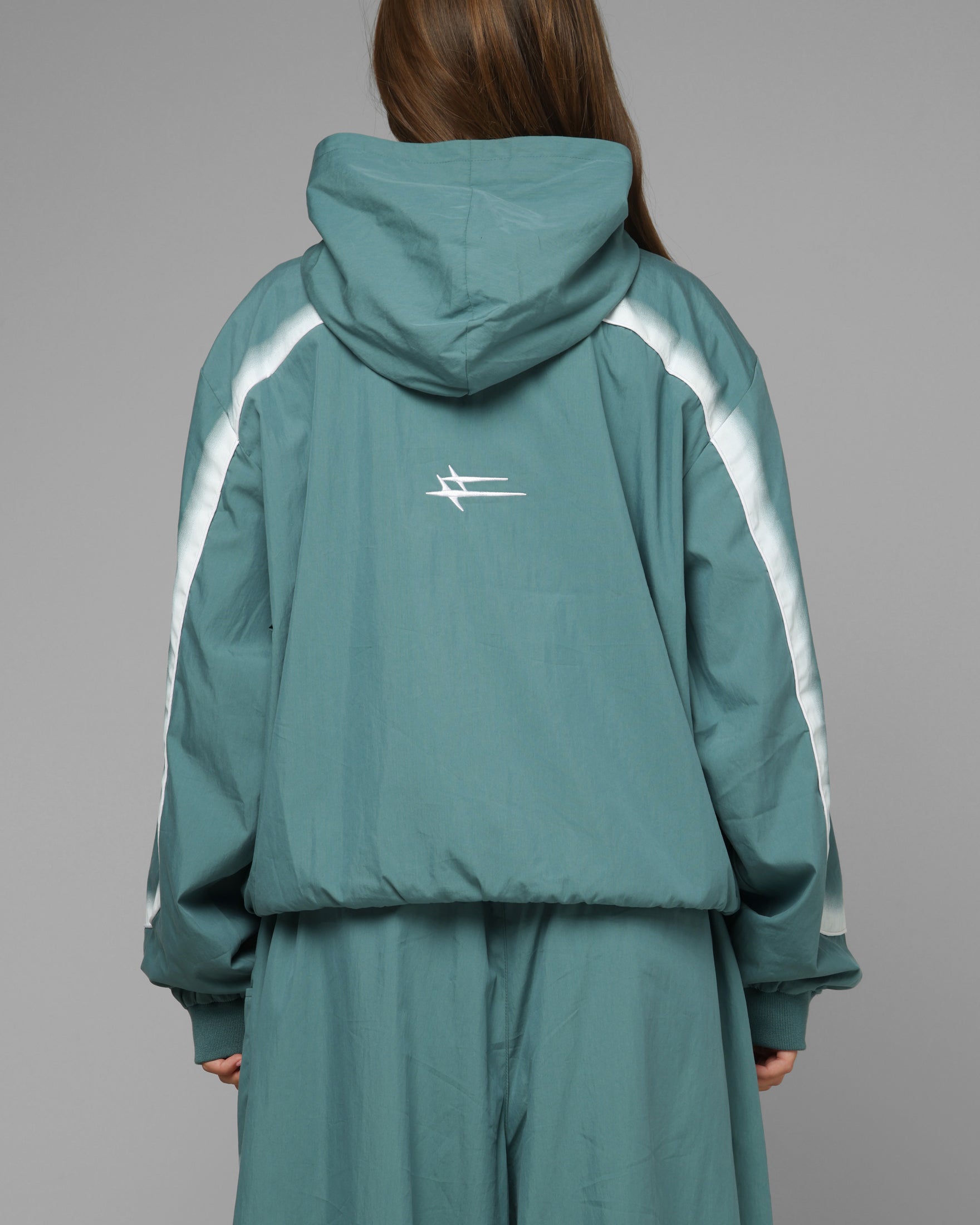 Loiter Spray Day Track Jacket Teal