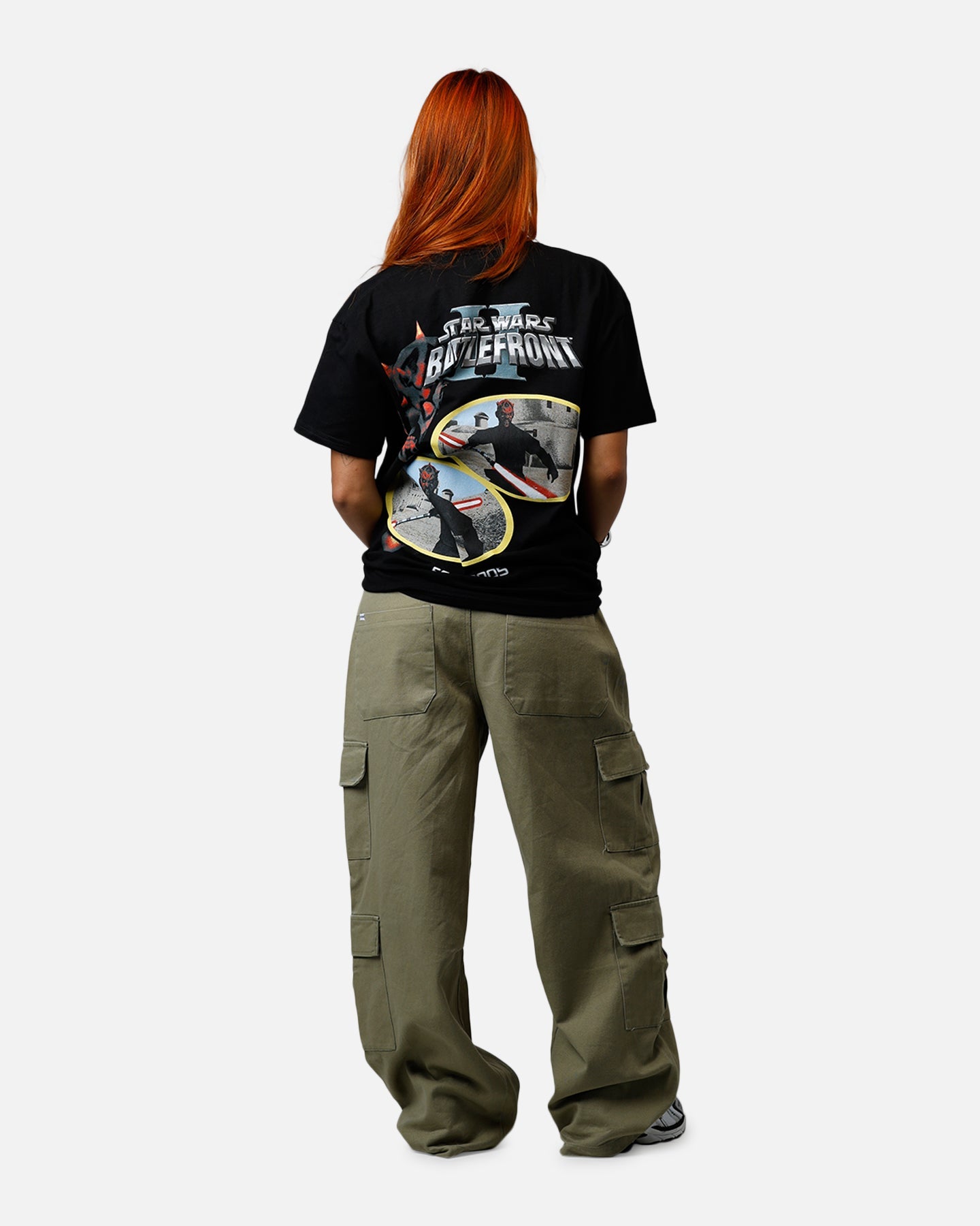 73Studio Star Wars Darth Maul Battlefront II T-Shirt Black