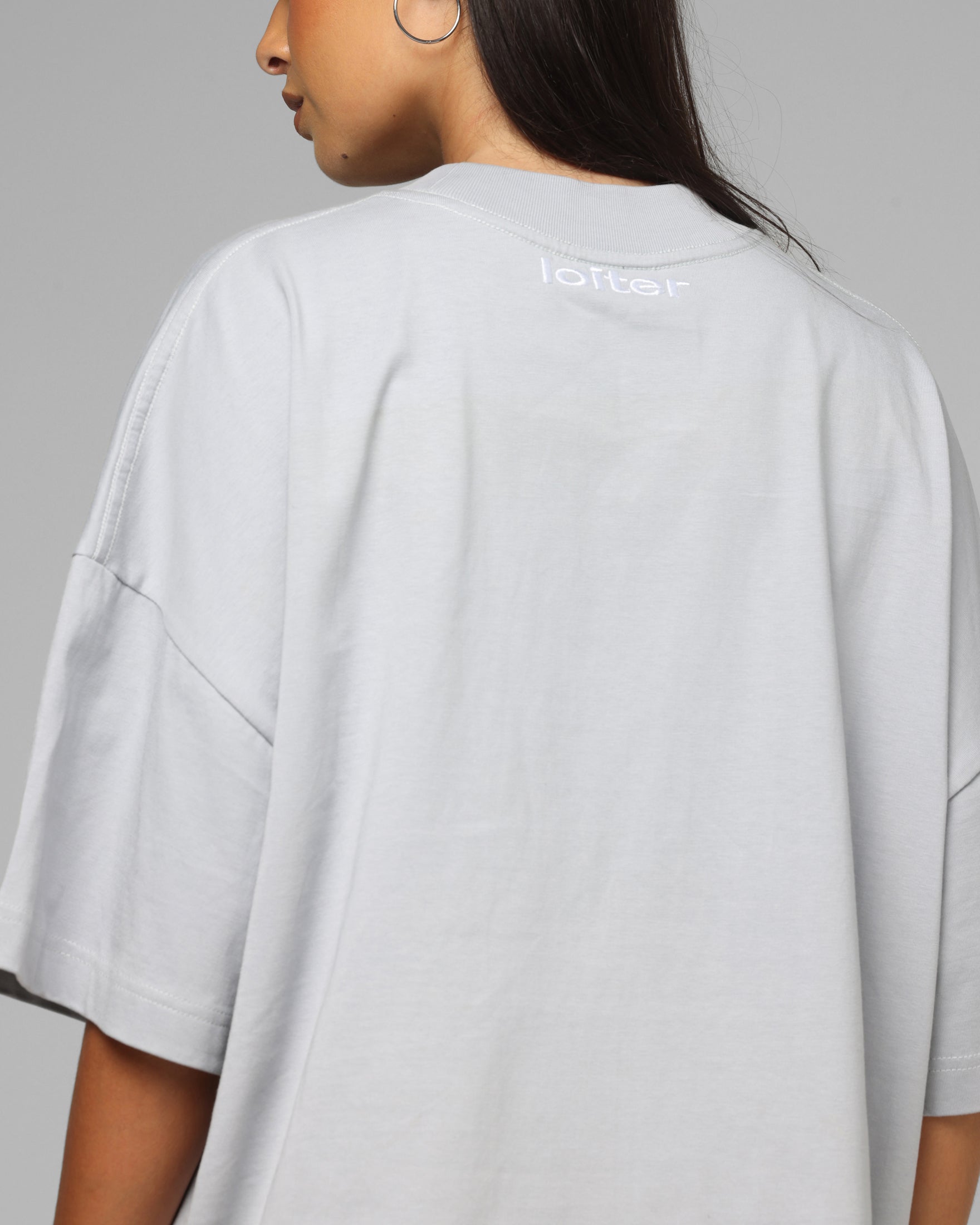 Loiter Destruct T-Shirt Grey