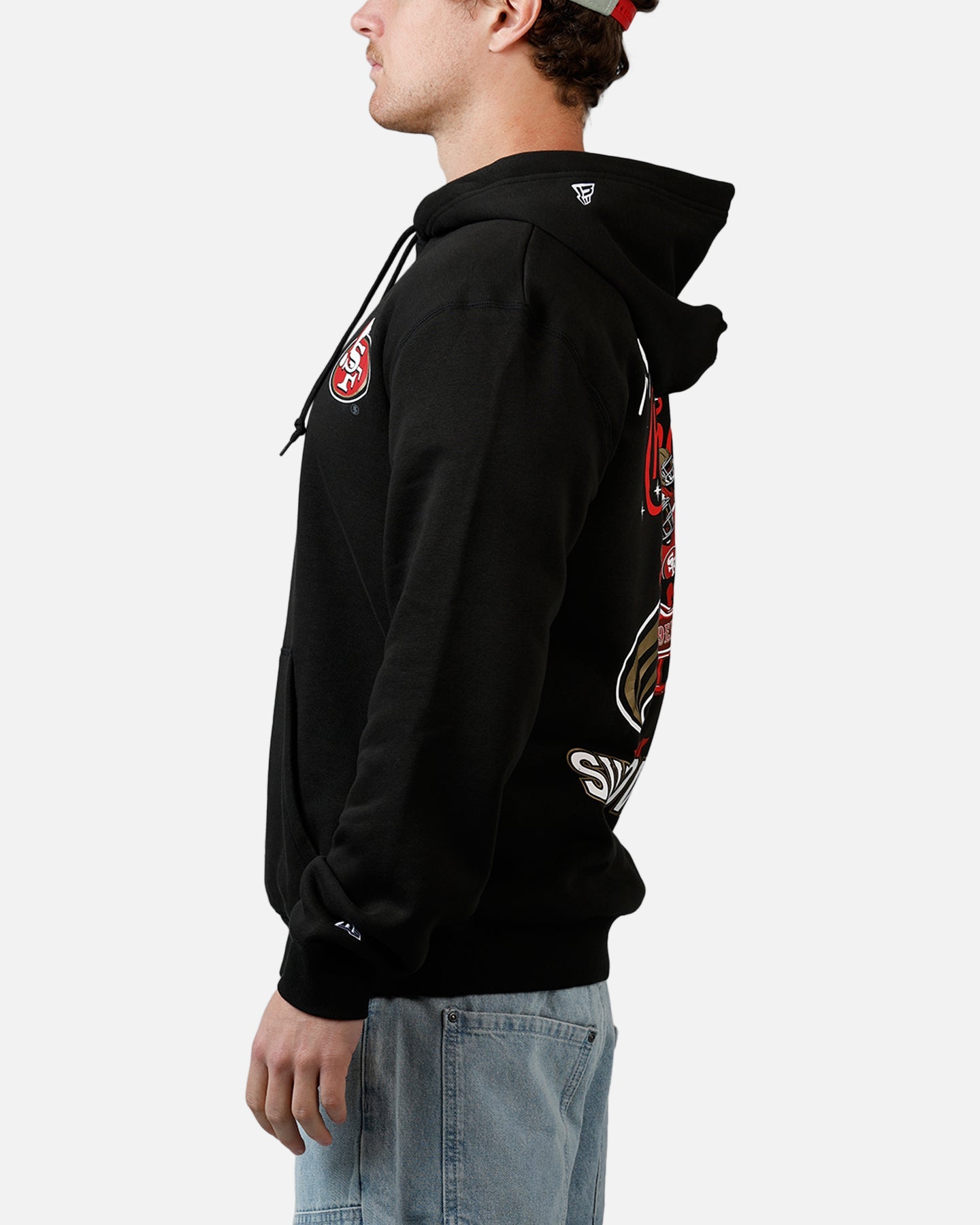 New Era San Francisco 49ers All I Want For Christmas Hoodie Black