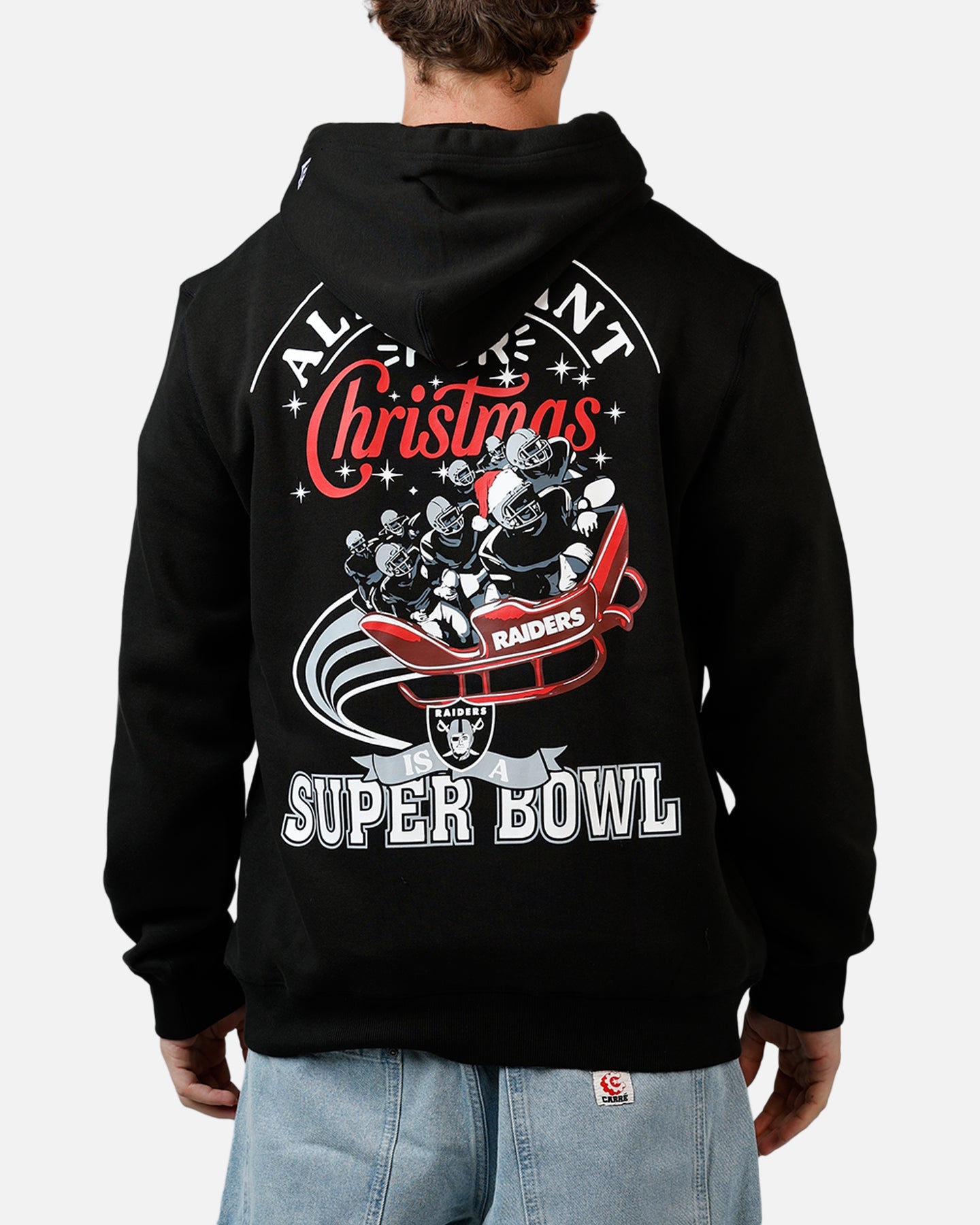 New Era Las Vegas Raiders All I Want For Christmas Hoodie Black