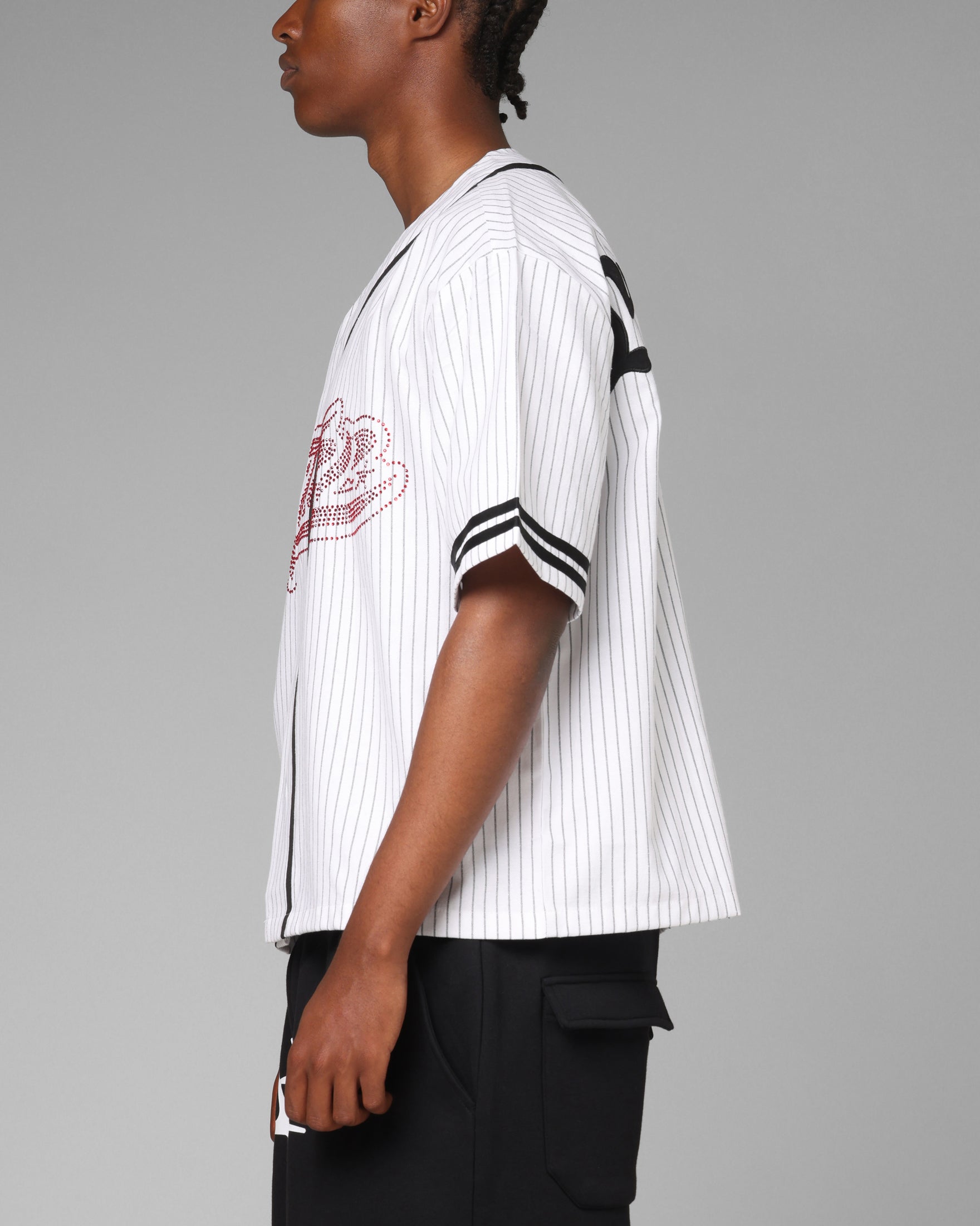 Loiter Silicone Baseball Jersey White