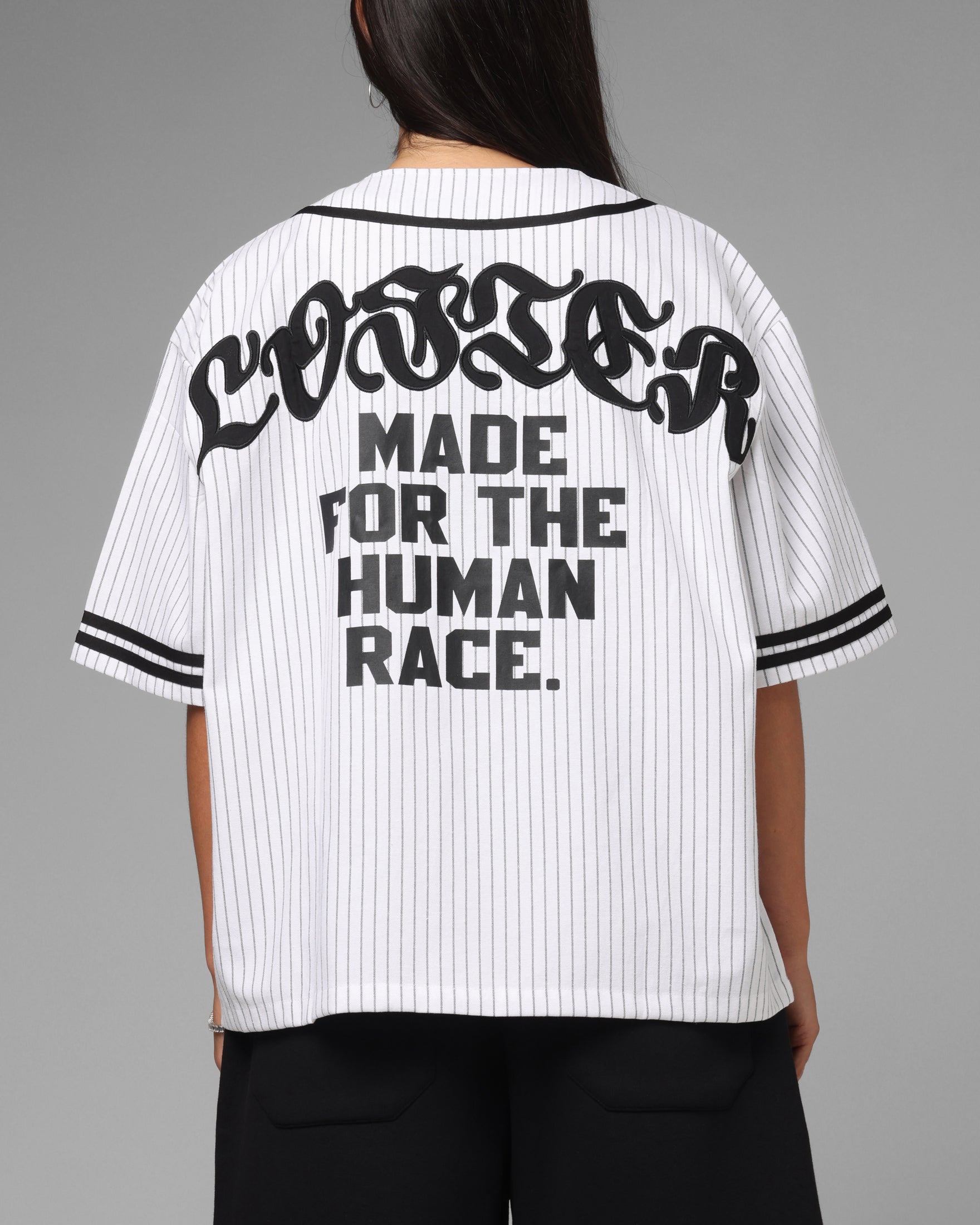 Loiter Silicone Baseball Jersey White