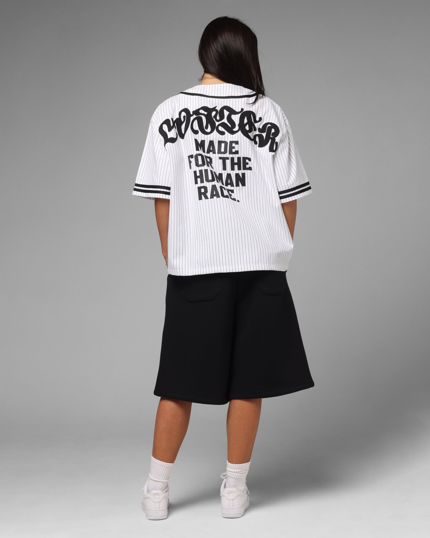 Loiter Silicone Baseball Jersey White