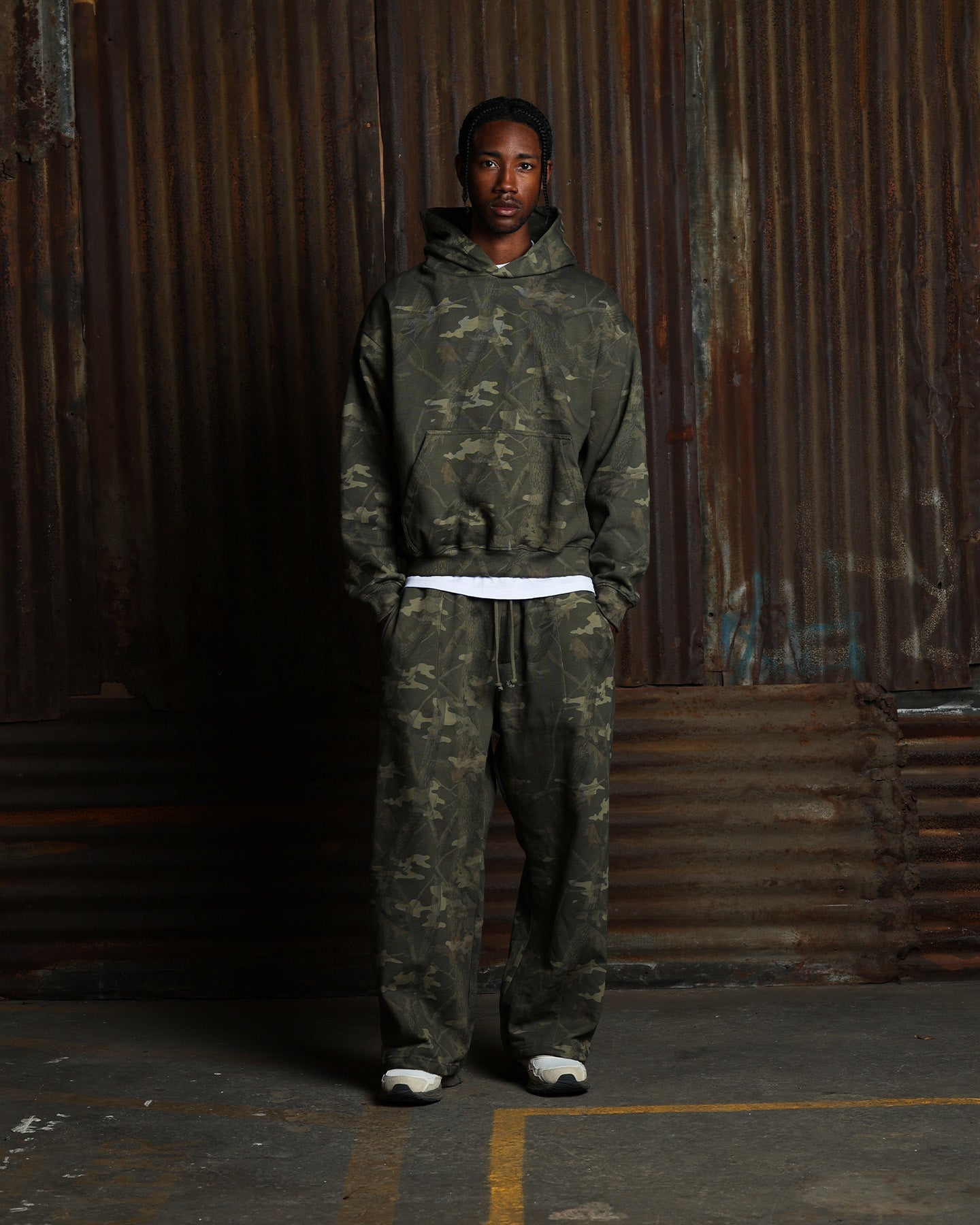 American Thrift Pullover Hoodie Camo