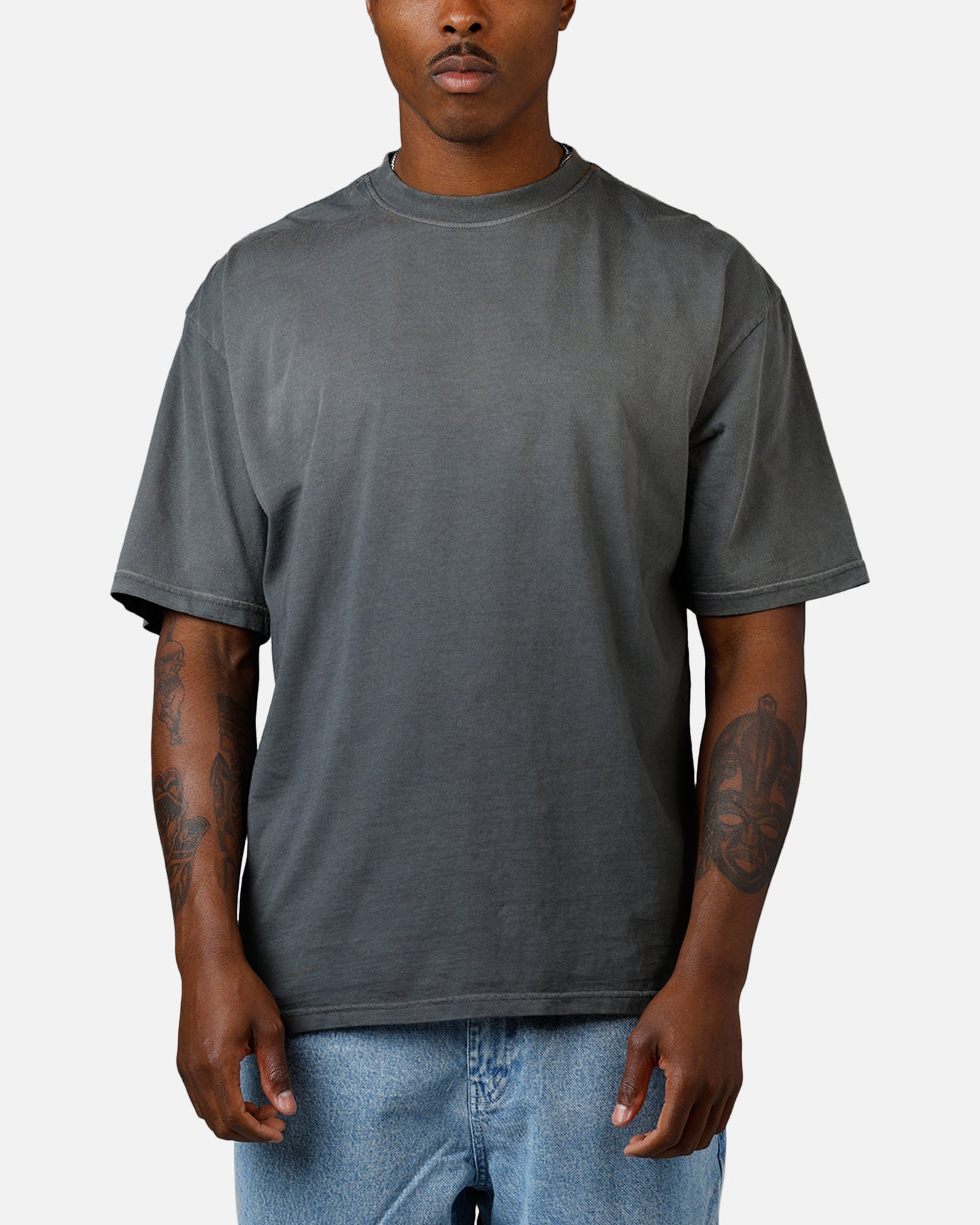 American Thrift Short Sleeve T-Shirt Washed Charcoal