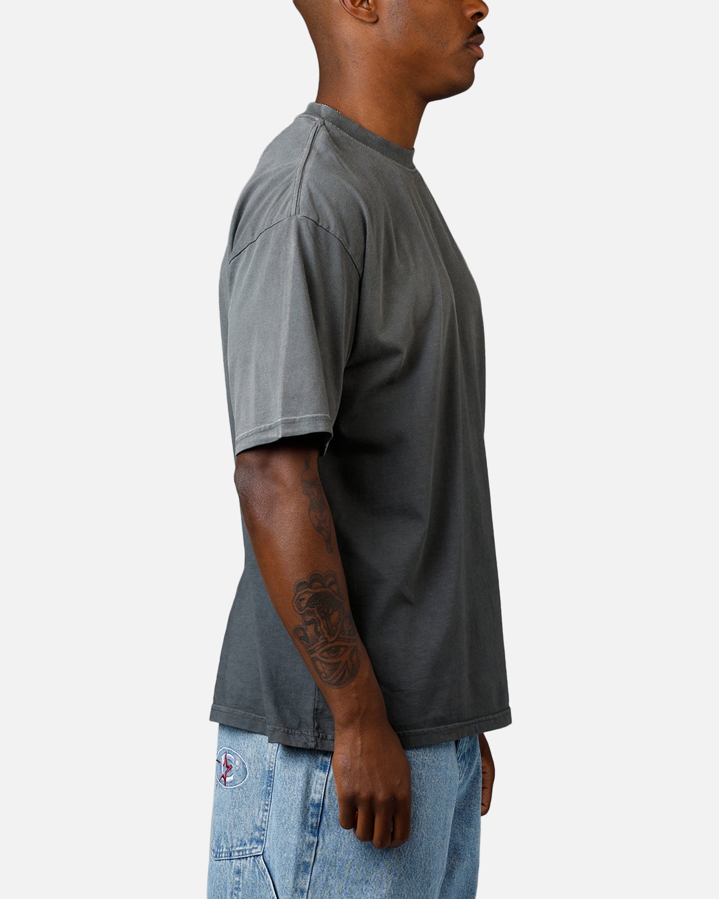American Thrift Short Sleeve T-Shirt Washed Charcoal