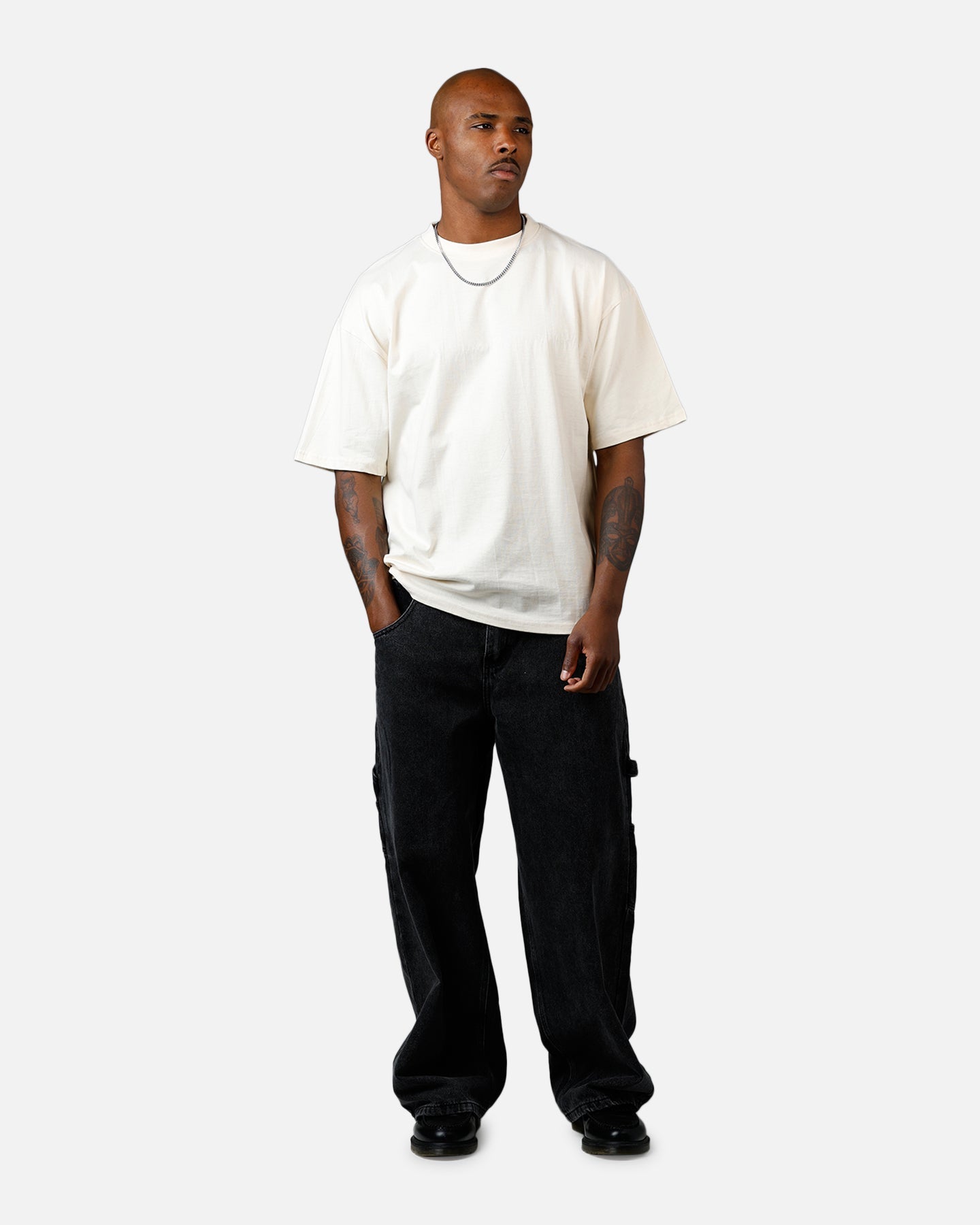American Thrift Short Sleeve T-Shirt Off White