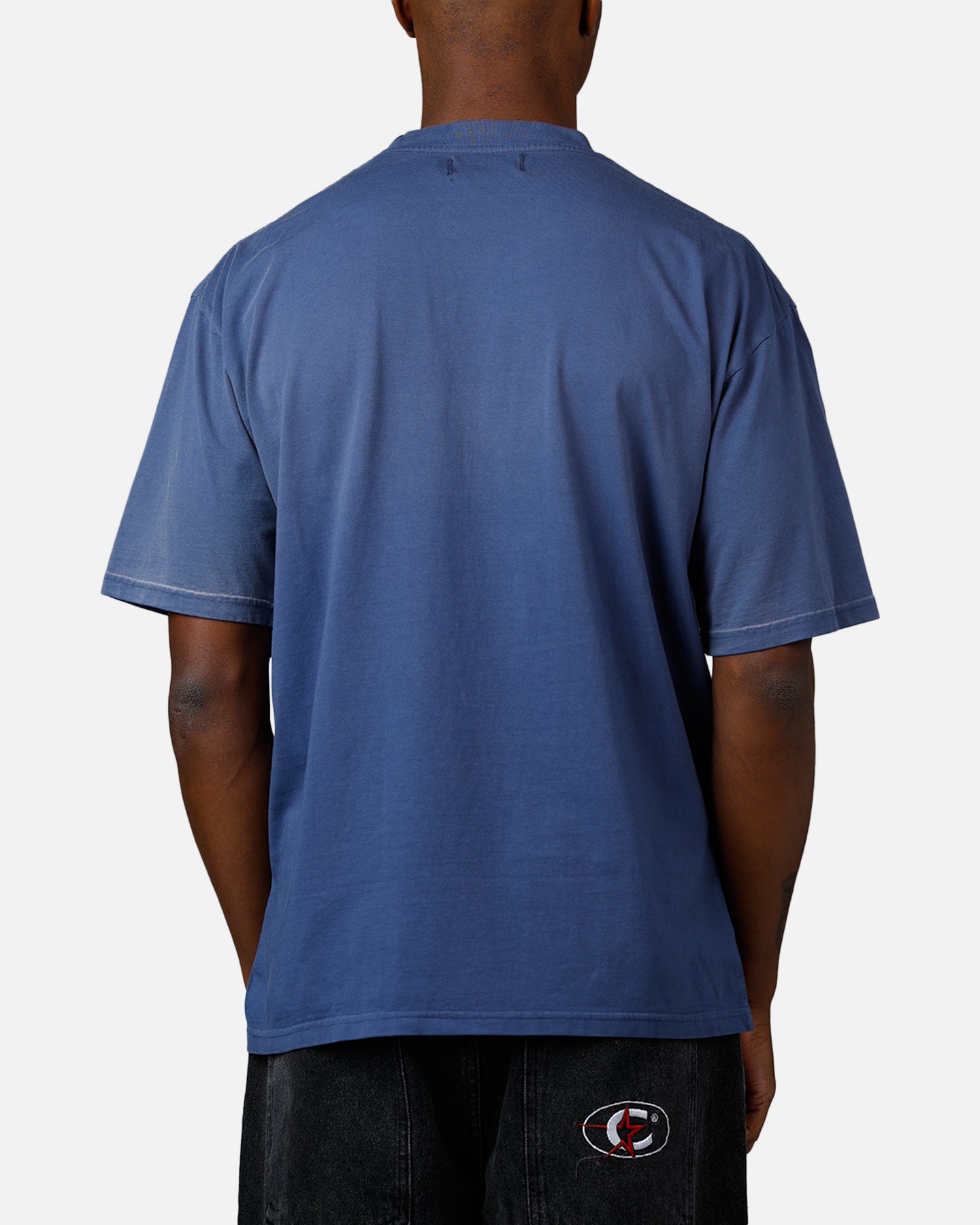 American Thrift Short Sleeve T-Shirt Washed Blue