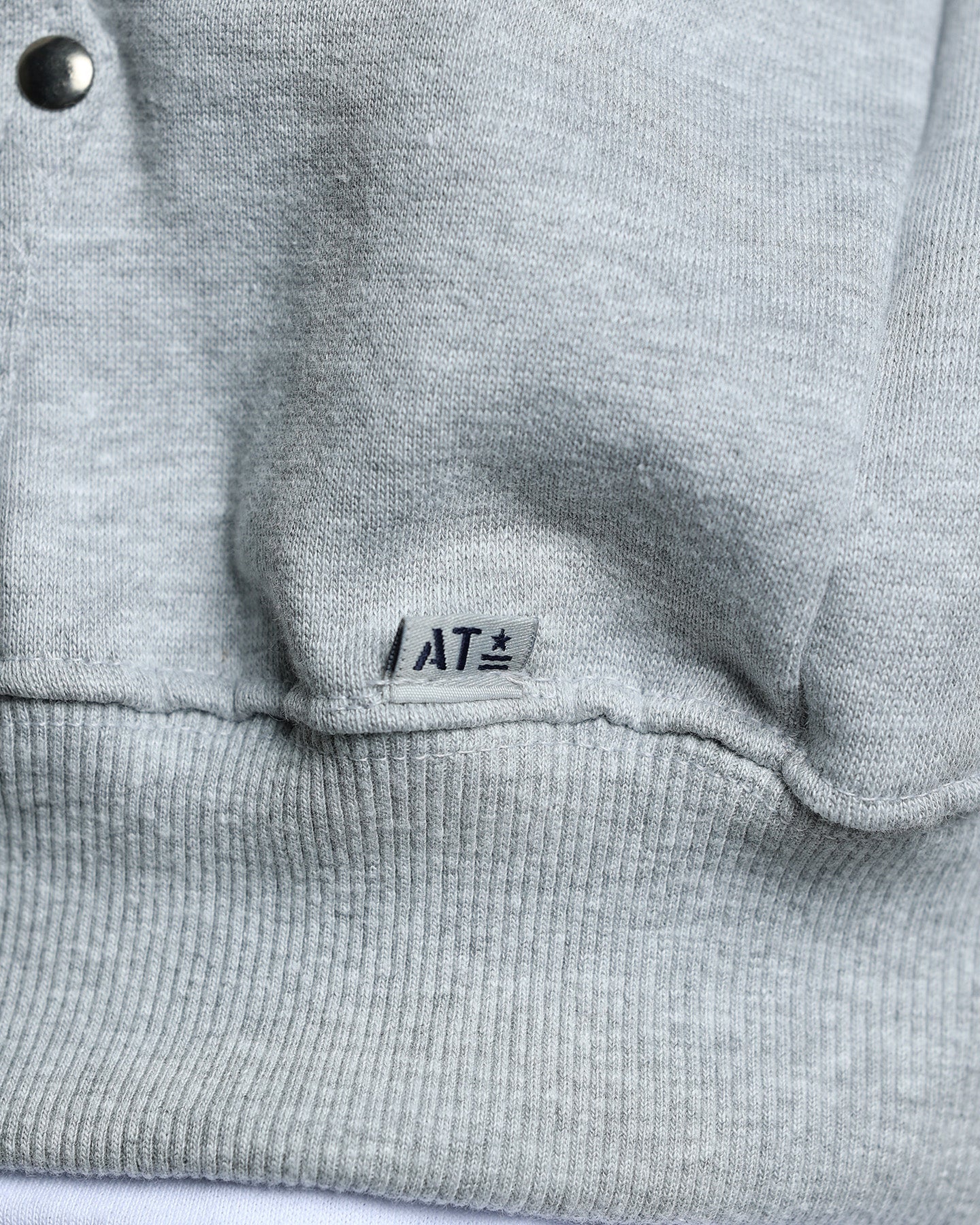 American Thrift Zip Hoodie Grey Heather