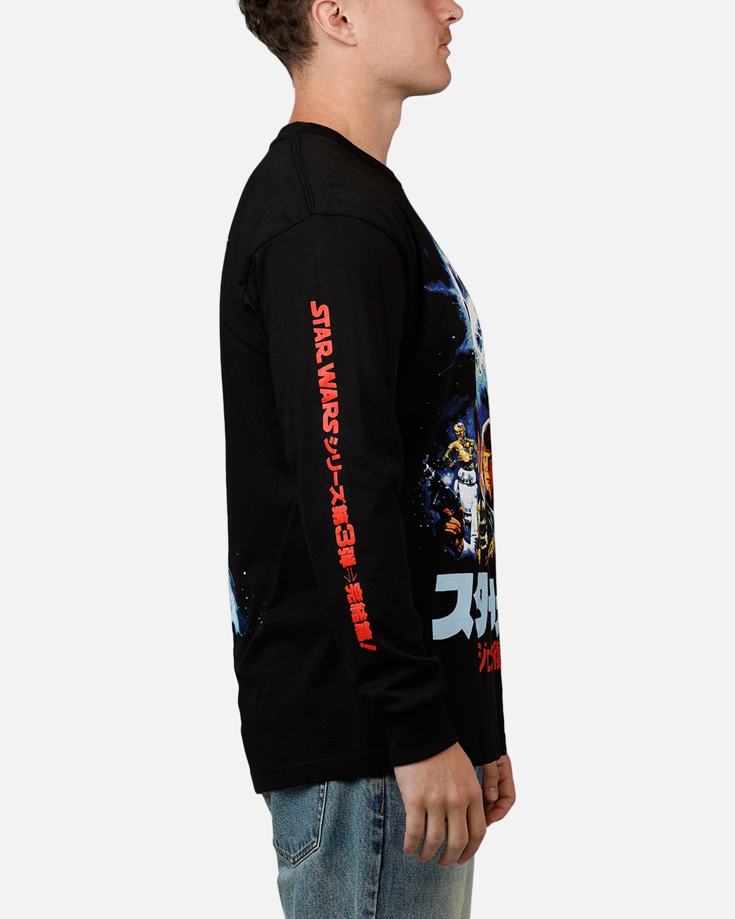 73Studio Star Wars Japan '05 Return Of The Jedi Long Sleeve T-Shirt Black