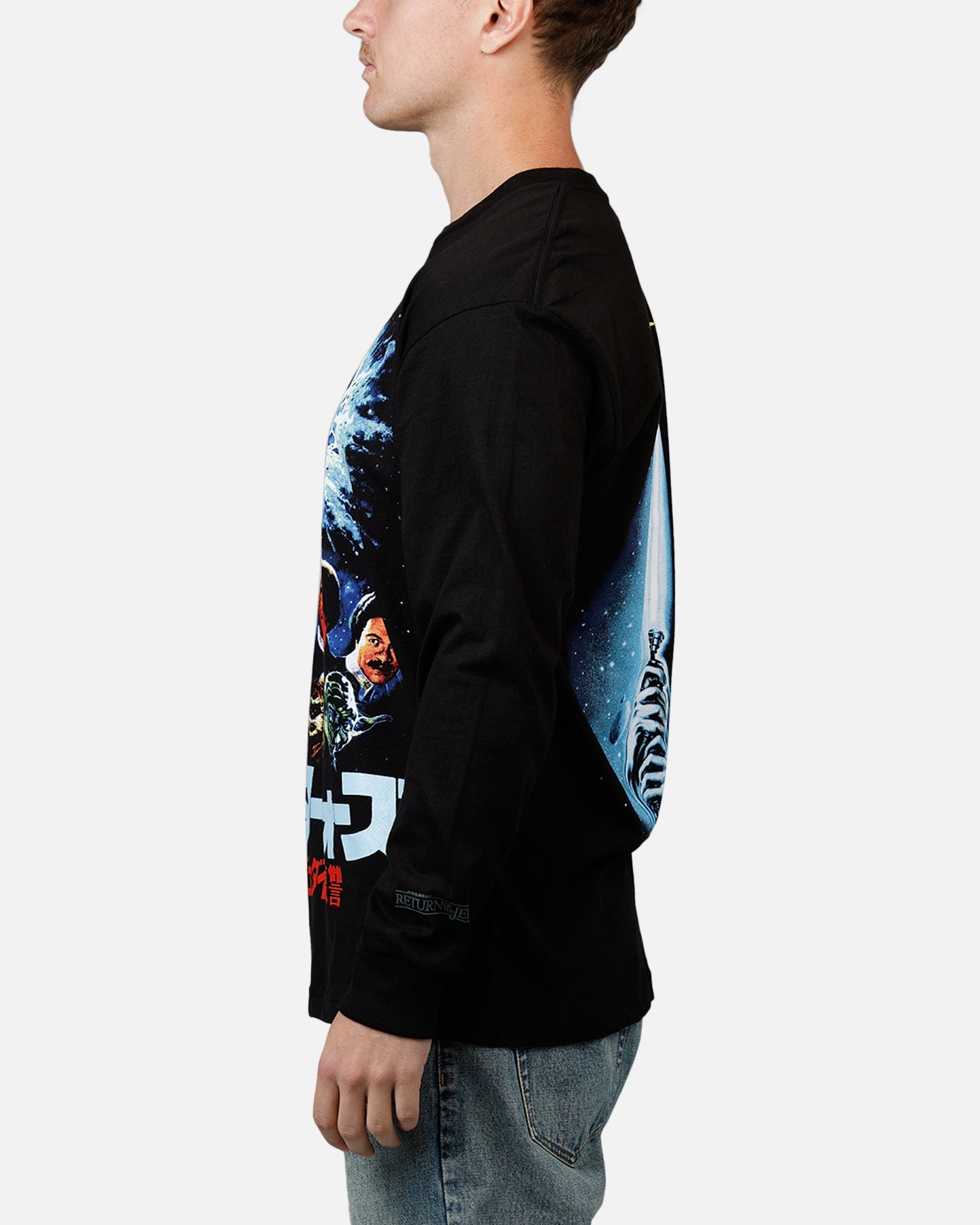 73Studio Star Wars Japan '05 Return Of The Jedi Long Sleeve T-Shirt Black