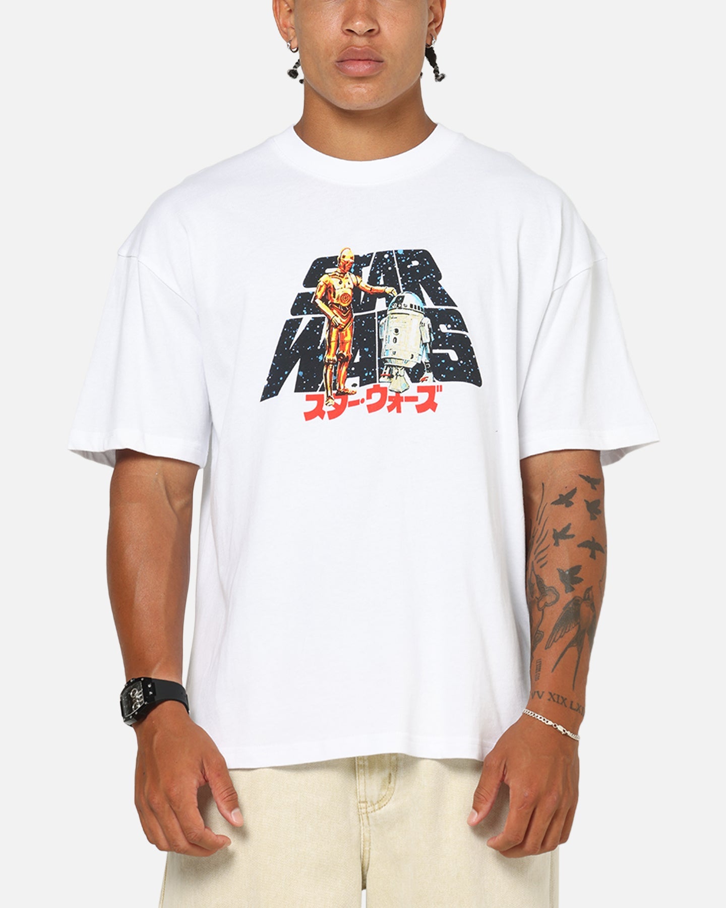 73Studio Star Wars '77 A New Hope Vintage T-Shirt White