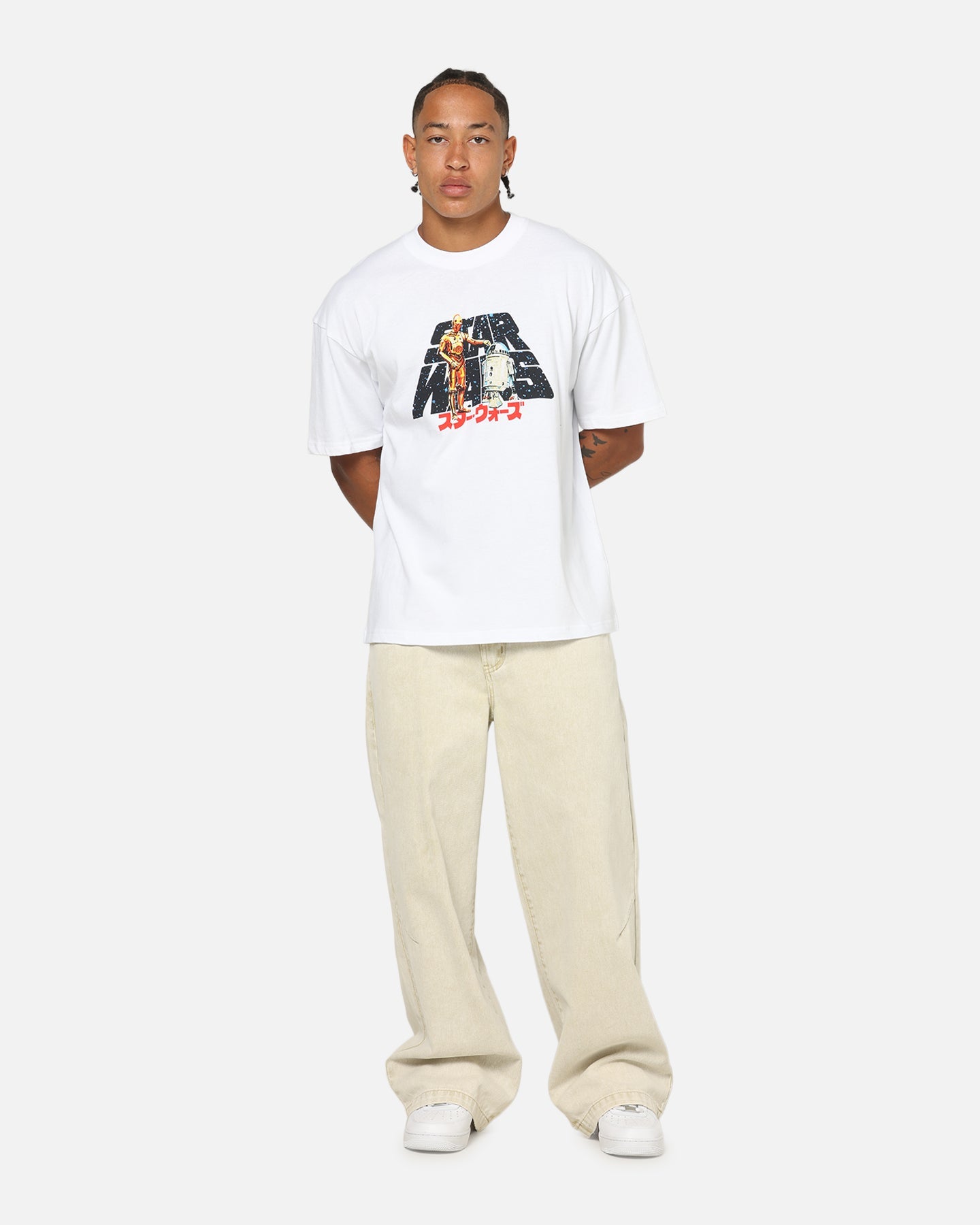 73Studio Star Wars '77 A New Hope Vintage T-Shirt White