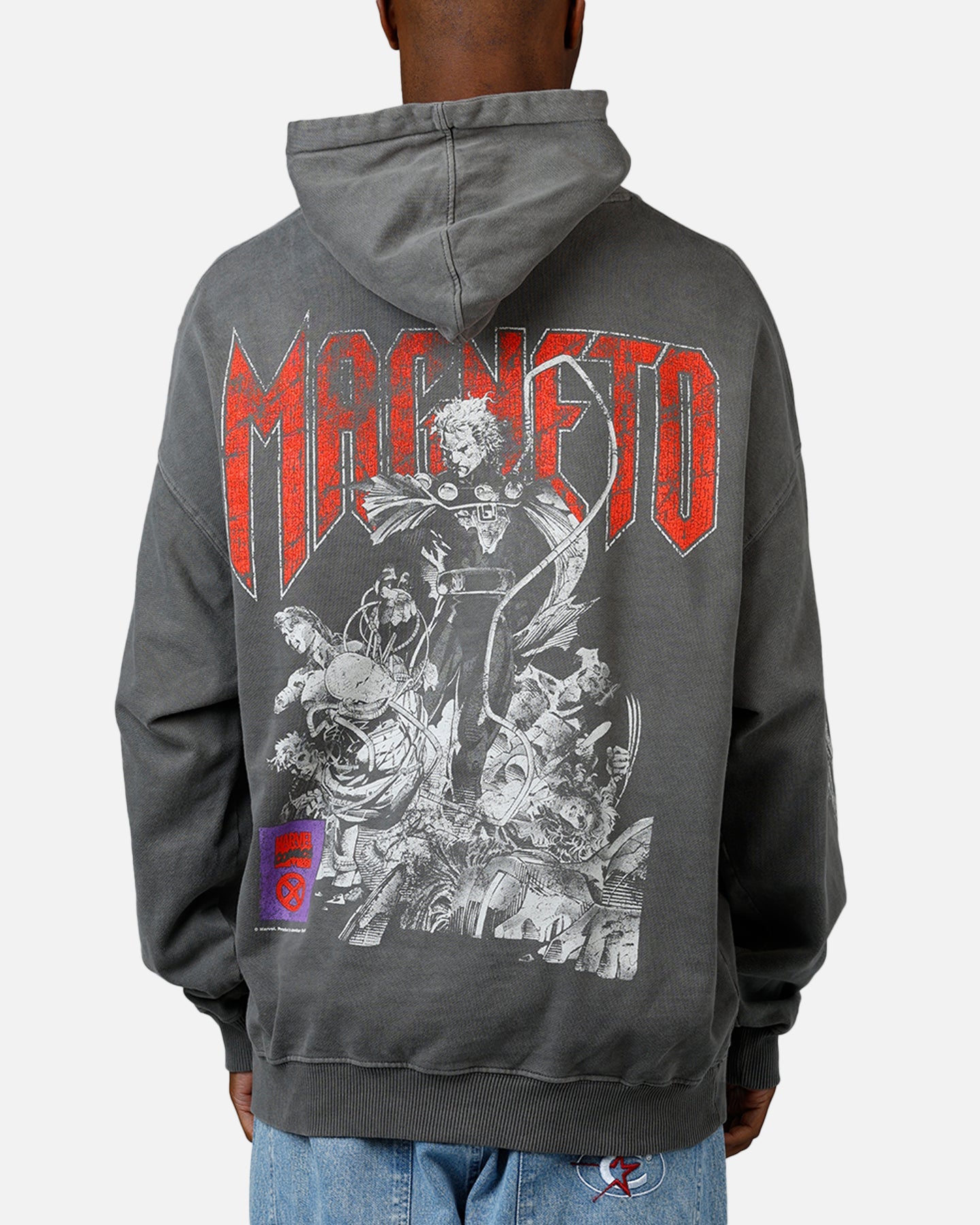 73Studio Marvel X-Men Magneto Premium Hoodie Black Wash