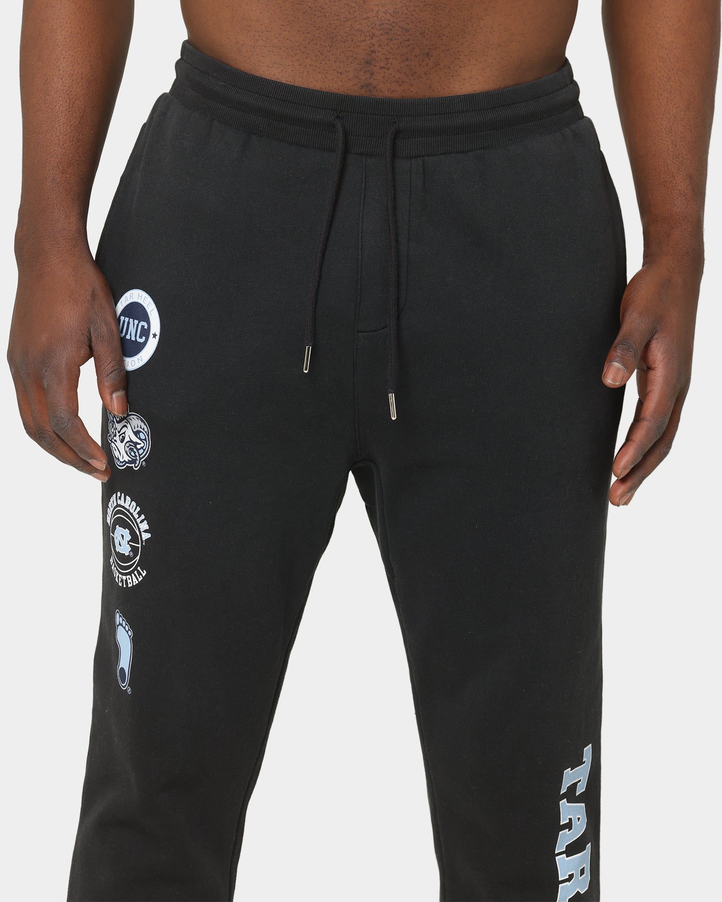 Mitchell & Ness University Of Carolina Basketball Sweat Pants Faded Black