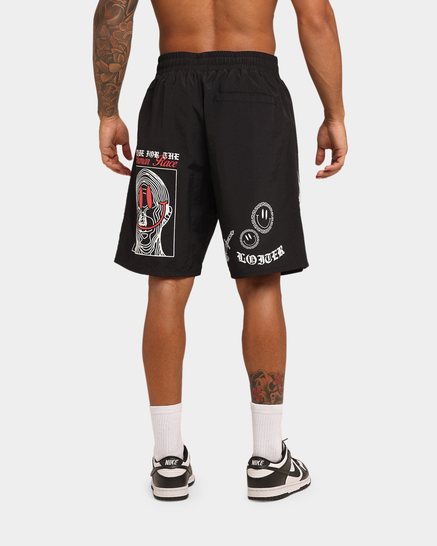 Loiter Hydra Shorts Black/Red