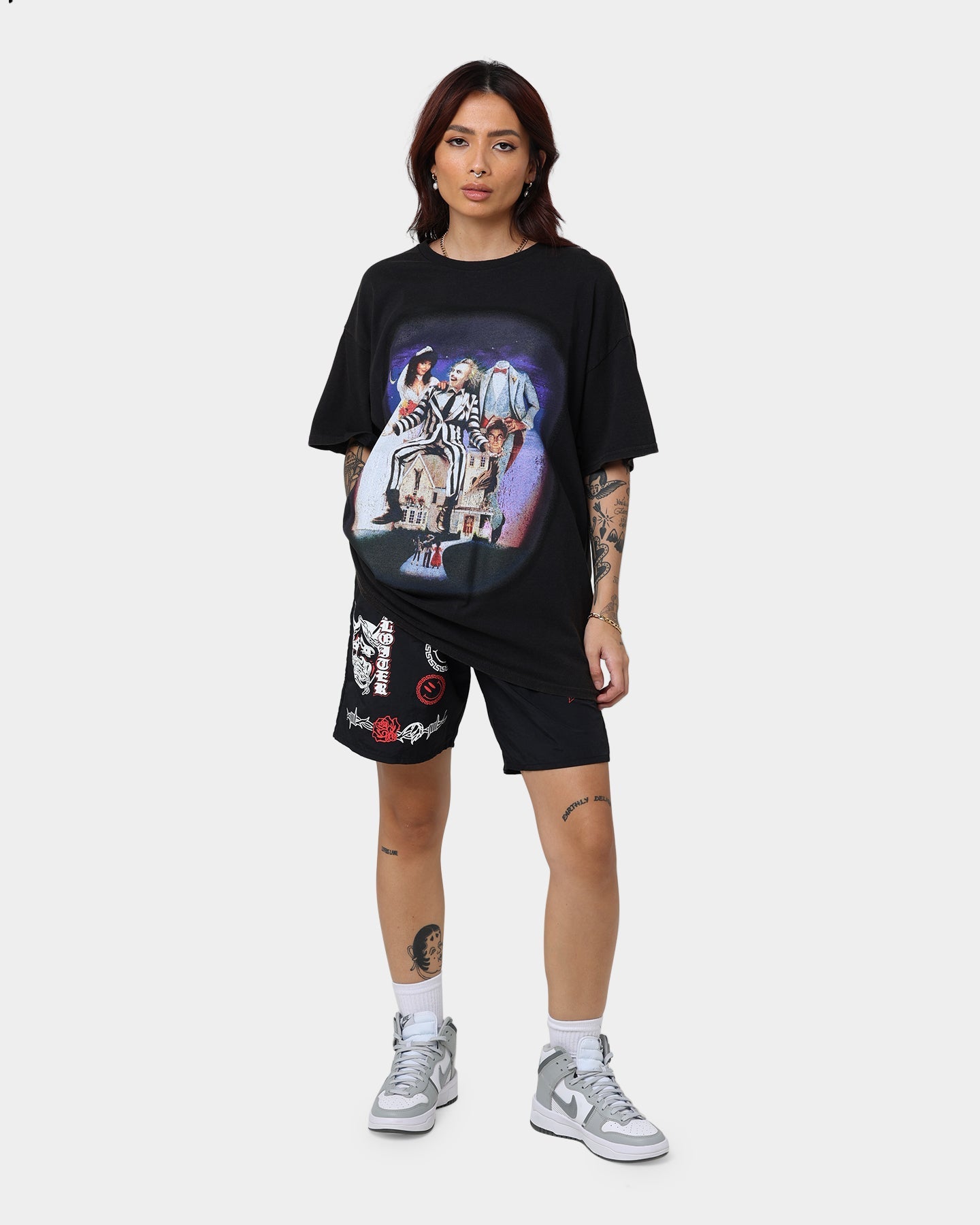 Loiter Hydra Shorts Black/Red