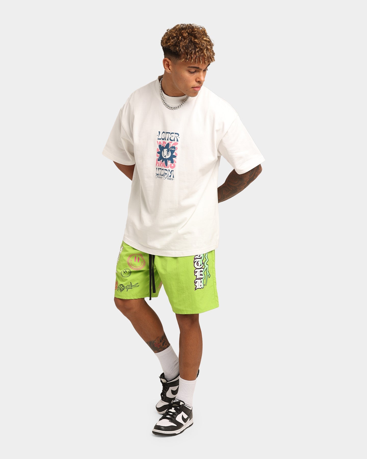 Loiter Hydra Shorts Neon Green