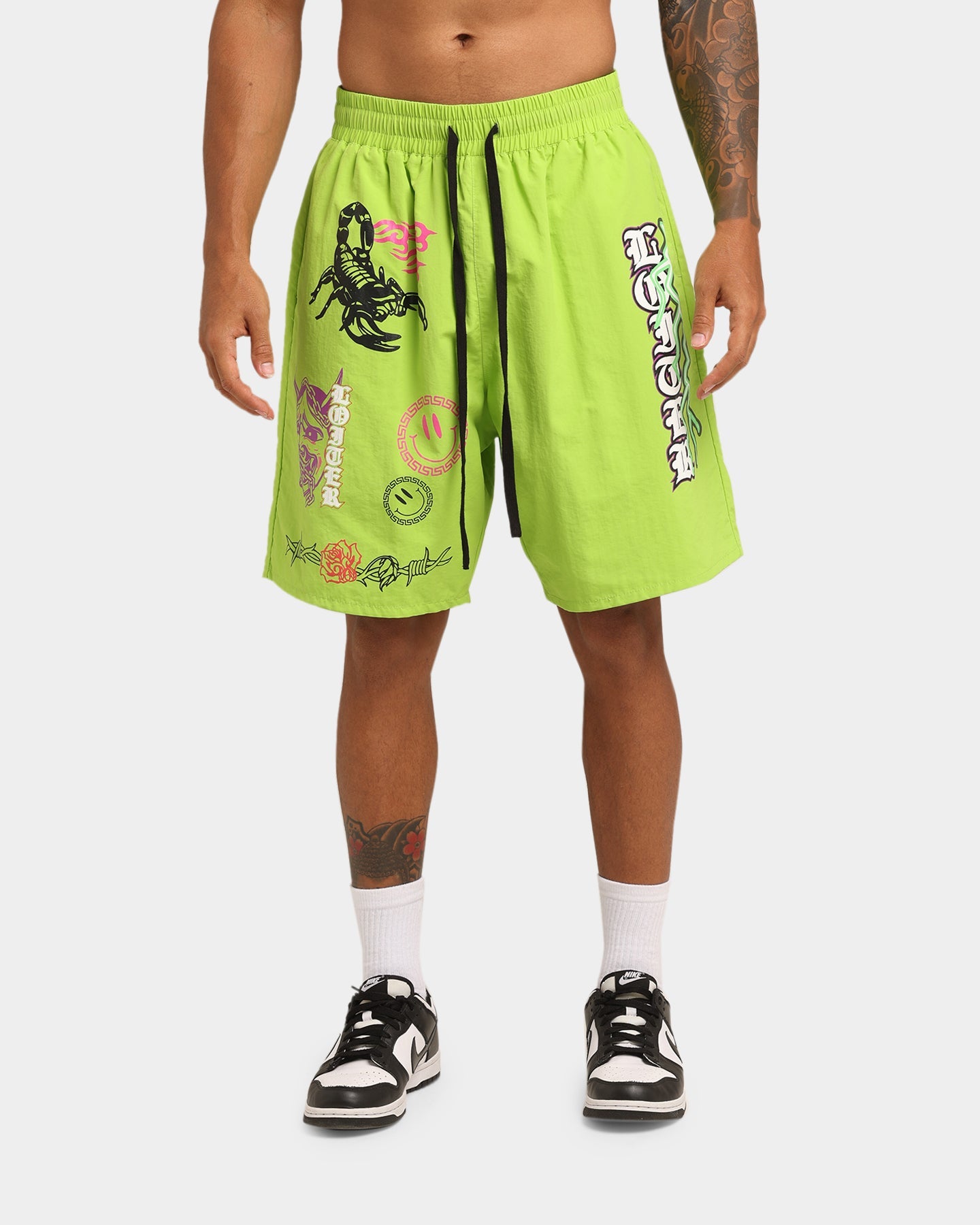 Loiter Hydra Shorts Neon Green