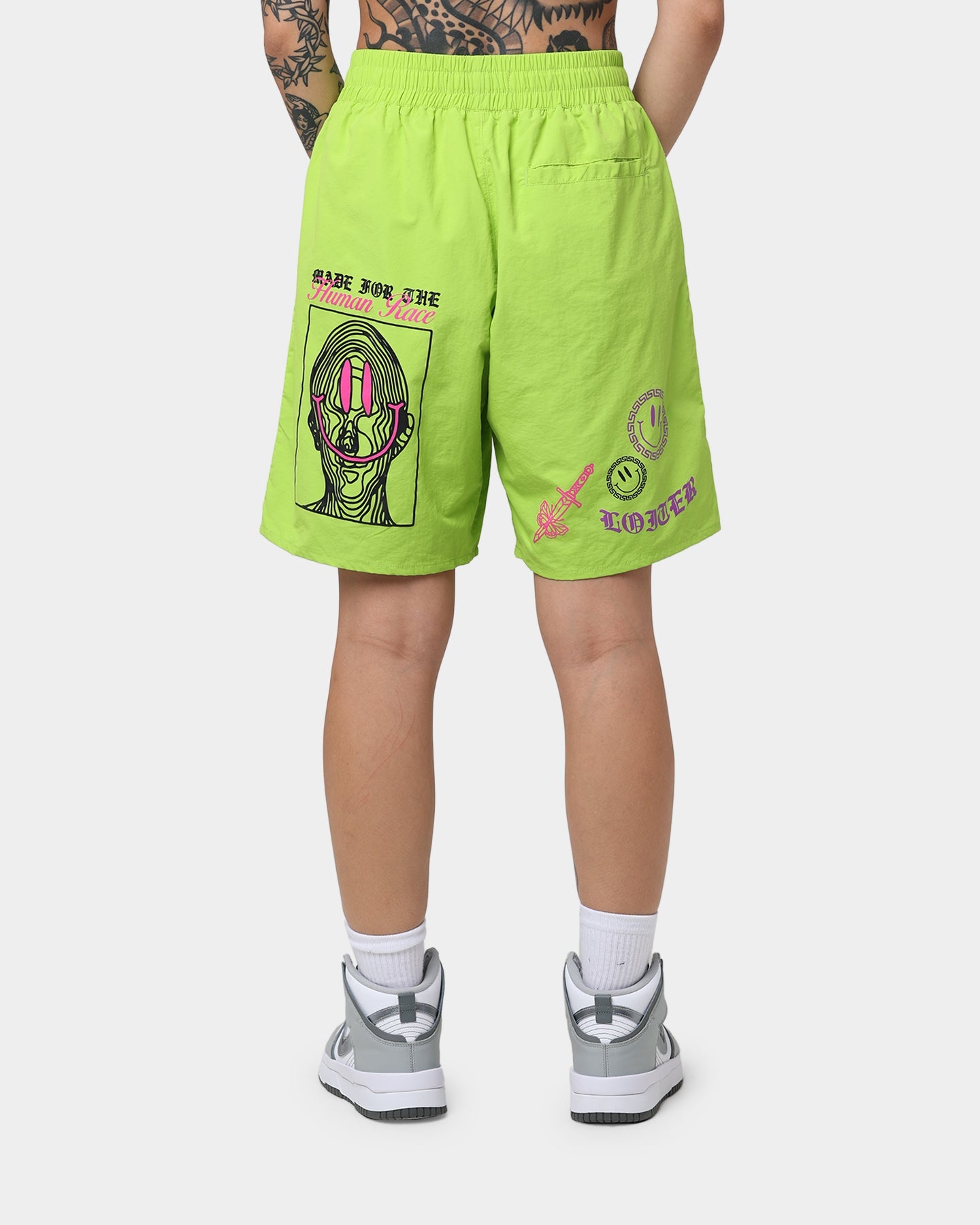 Loiter Hydra Shorts Neon Green