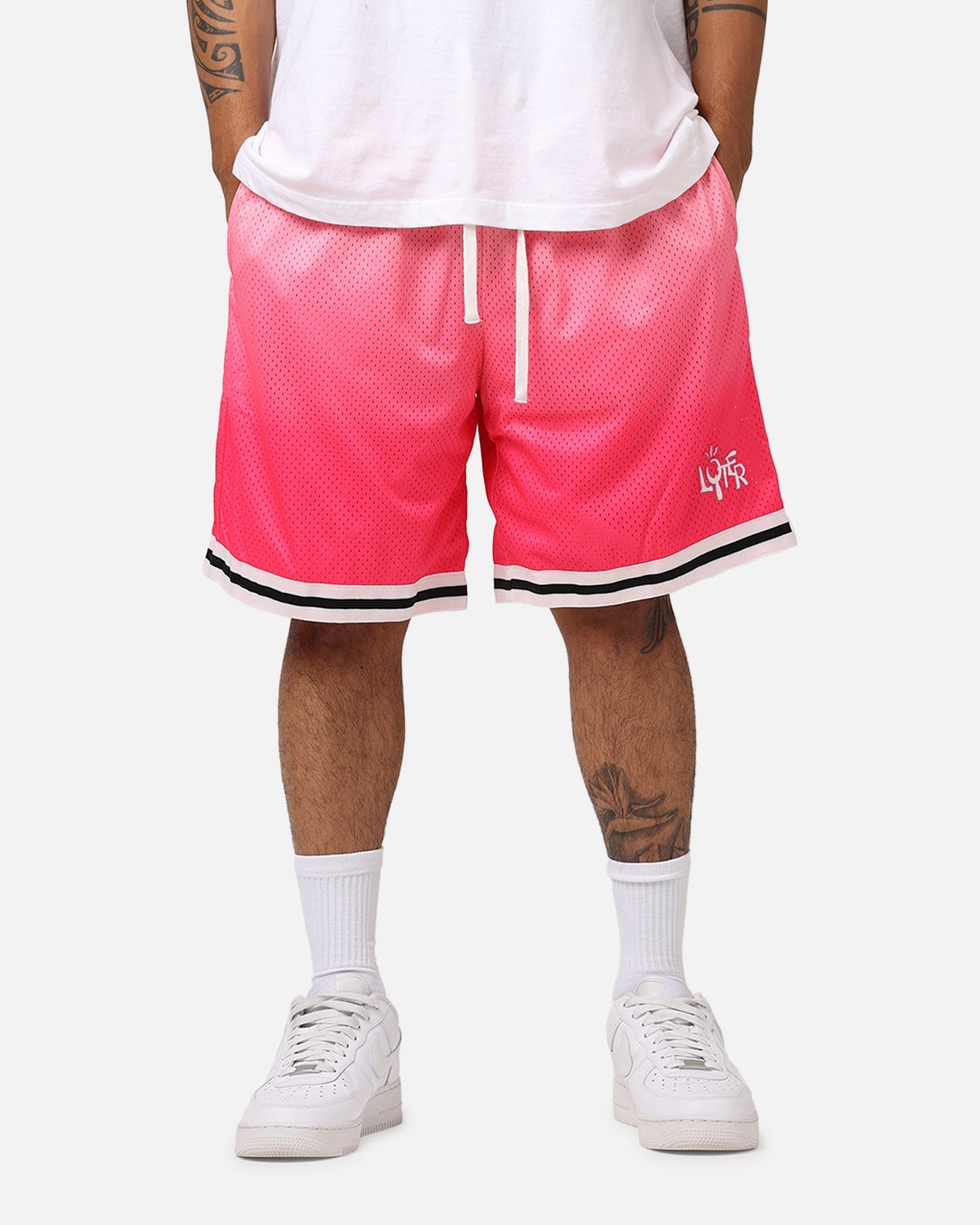 Loiter Gradient Basketball Shorts Pink