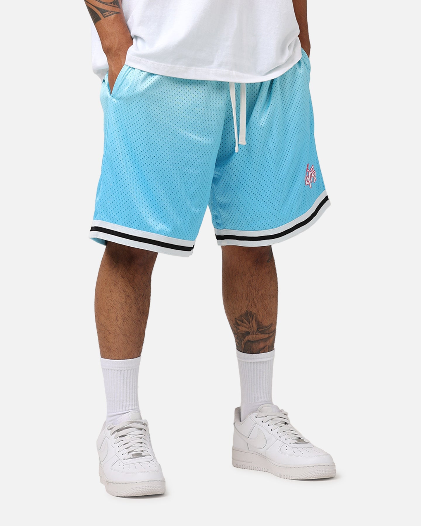 Loiter Gradient Basketball Shorts Blue