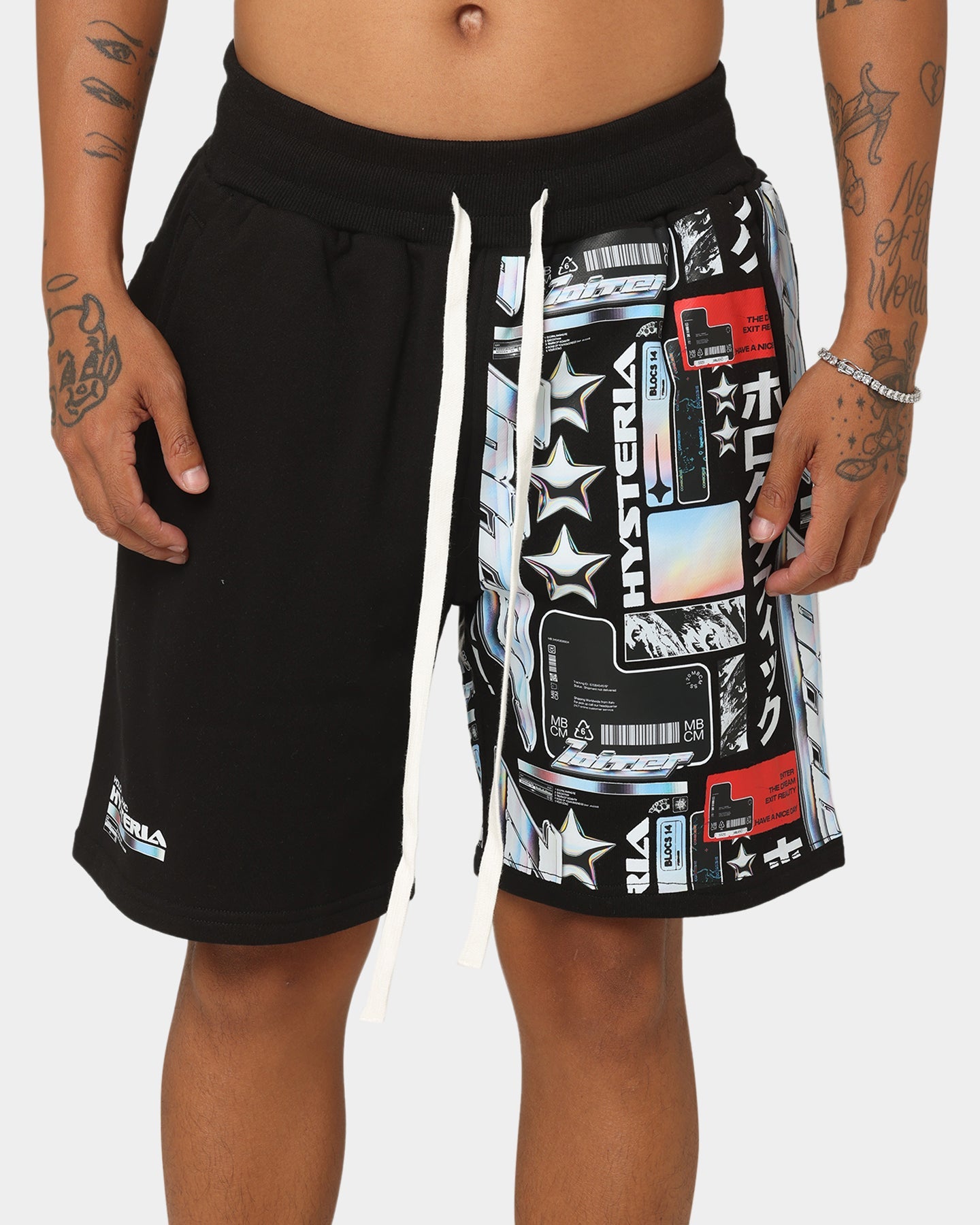 Loiter Constellation Shorts Black