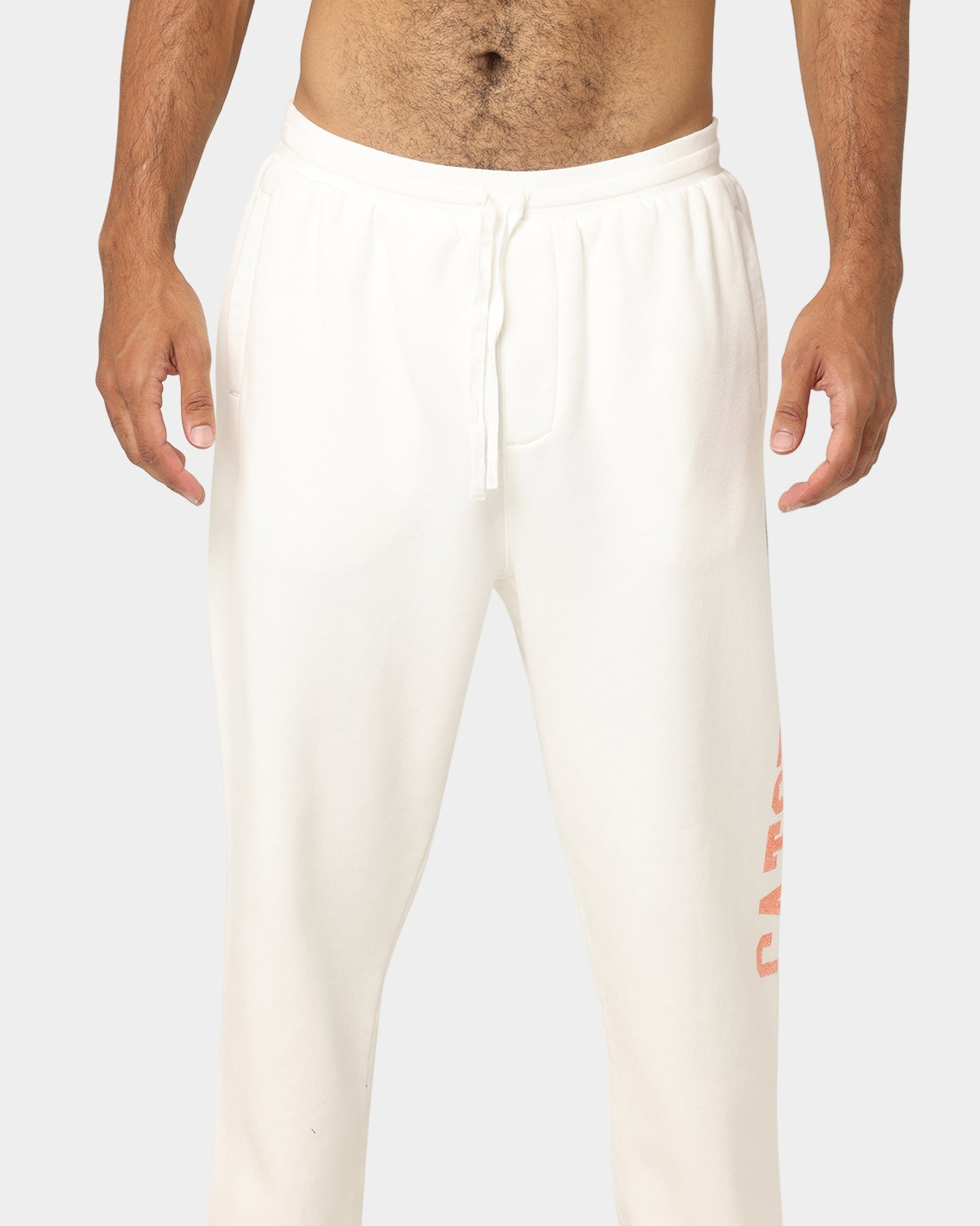 National Collegiate Athletic ASSC Florida Gators Vintage Baggy Track Pant Vintage White