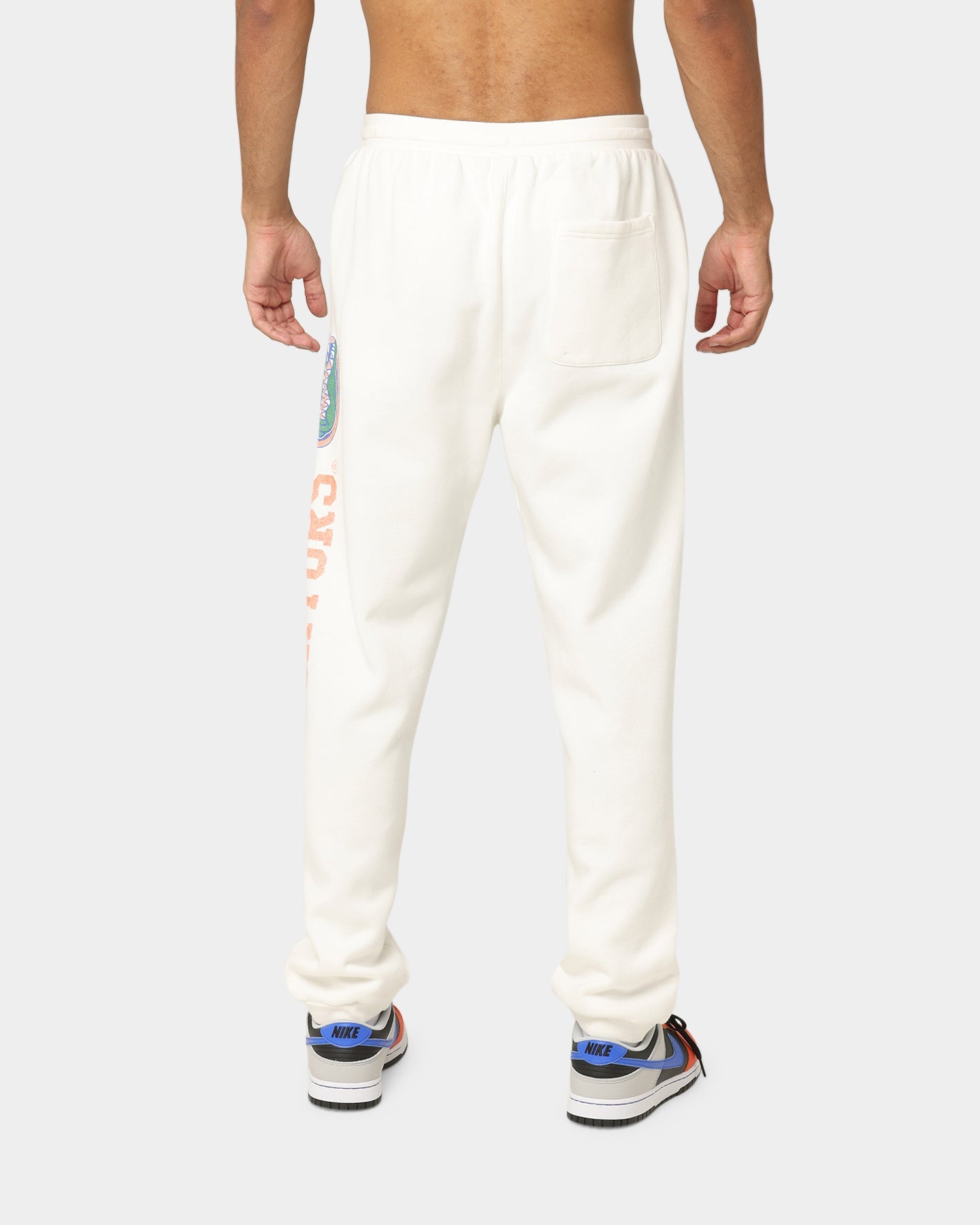 National Collegiate Athletic ASSC Florida Gators Vintage Baggy Track Pant Vintage White